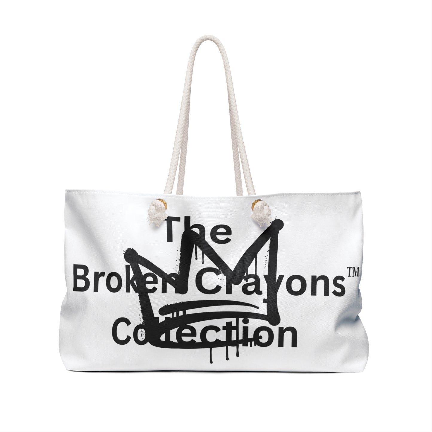 Broken Crayons Collection™ Tote Bag – Empowerment & Style with Crown Symbol