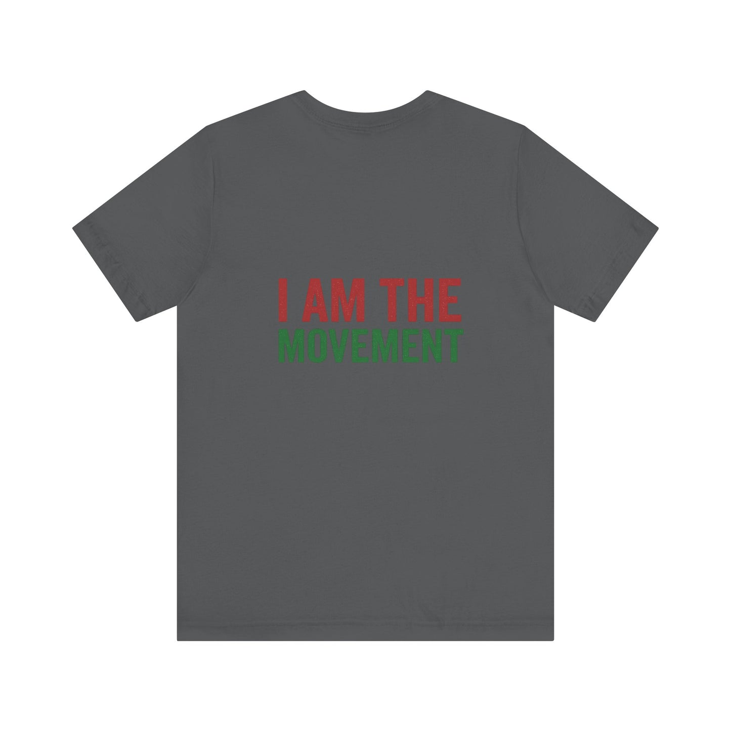 Unapologetically Me™ / I Am The Movement™ Red Tee – Empowerment Shirt for Boys of Color