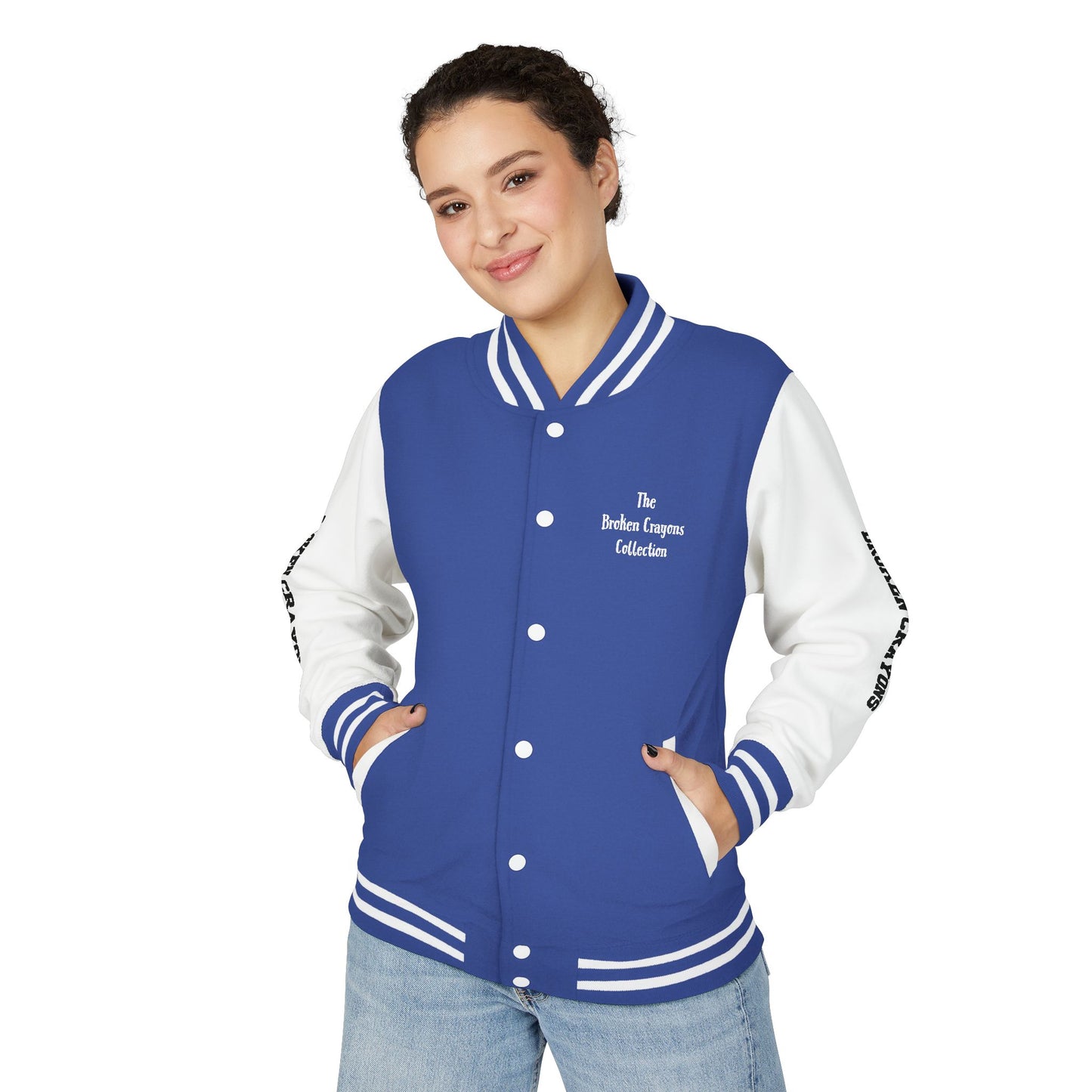 Vibrant Letterman Jacket for Creative Souls, Unisex Varsity Jacket, Trendy Outerwear, Graffiti Style Jacket, Statement Piece for [...]