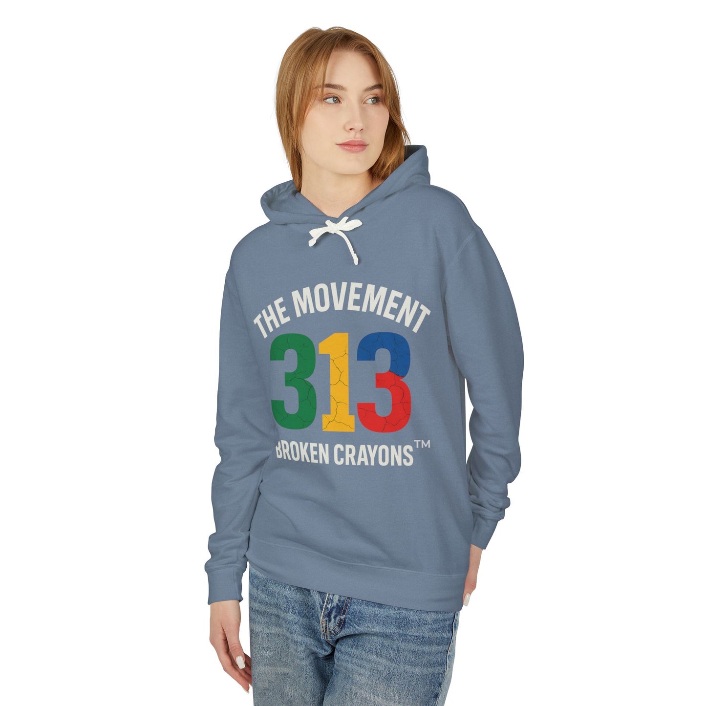 Broken Crayons “The Movement 313” Hoodie – Detroit Pride Streetwear