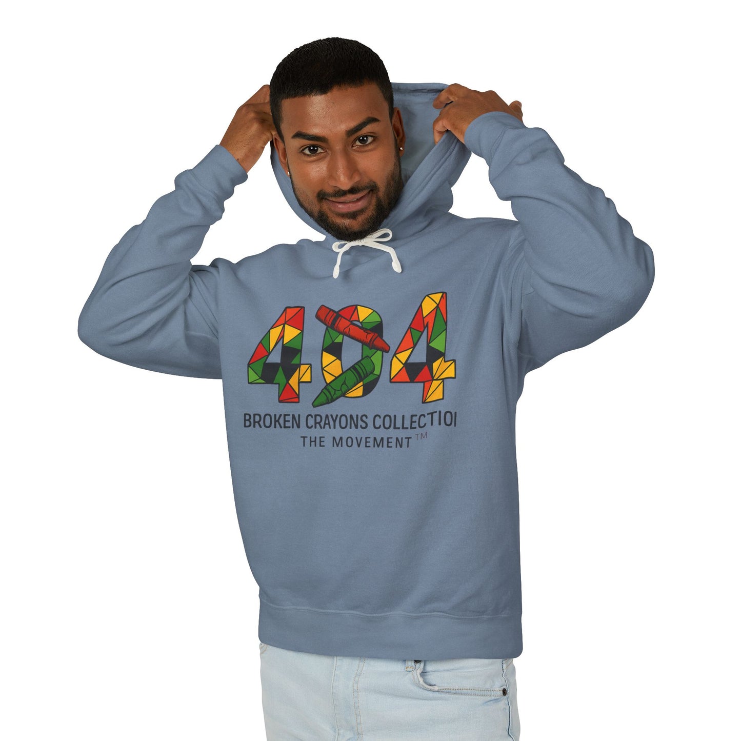 404 ATL Hoodie – Broken Crayons Collection | Pan-African Streetwear for the Movement