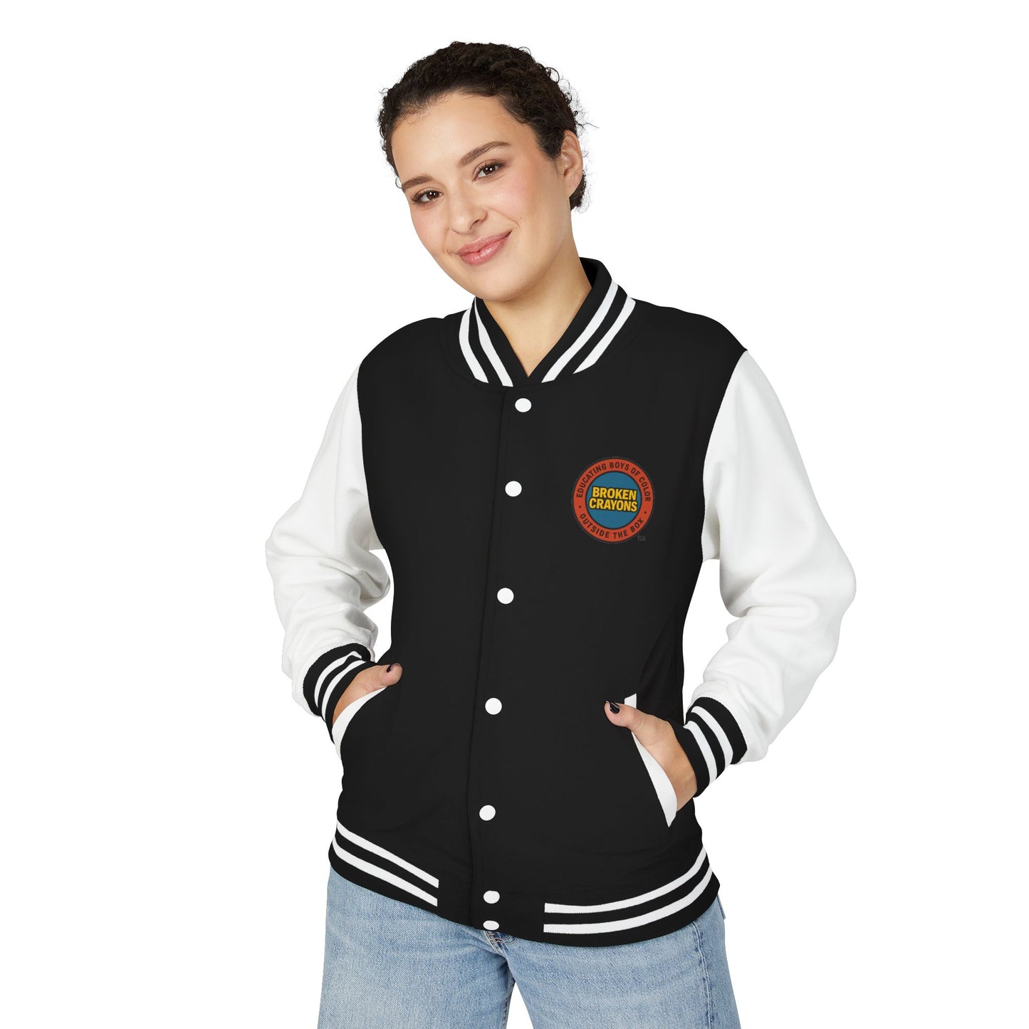 Unisex Inspirational Letterman Jacket, Resilience Hope Style, Motivational Apparel, Gifts for Friends, Casual Wear, College Spirit Wear