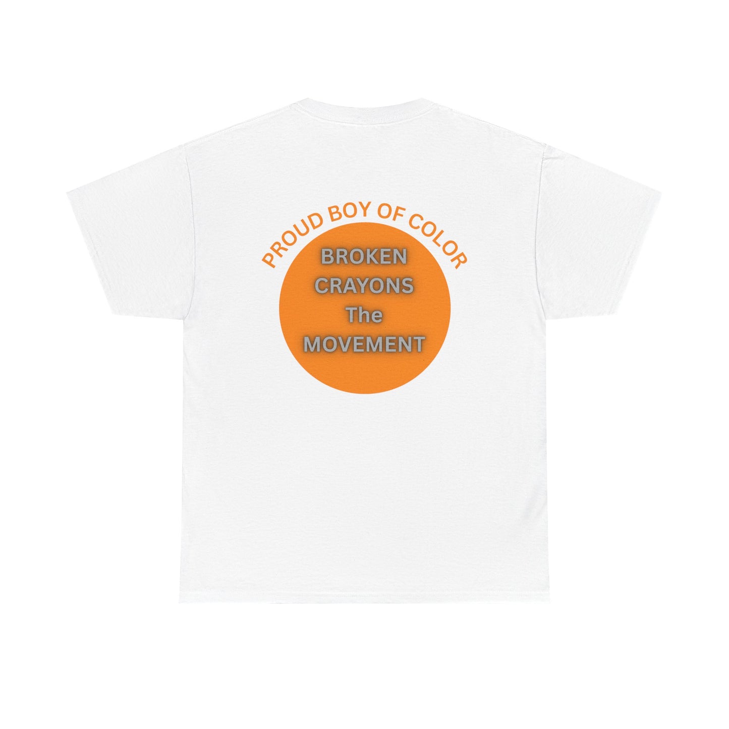Broken Crayons Empowerment Tee, Unisex Graphic T-Shirt, Proud Boy of Color Shirt, Hip-Hop Inspired Apparel, Motivational Fashion, Streetwear