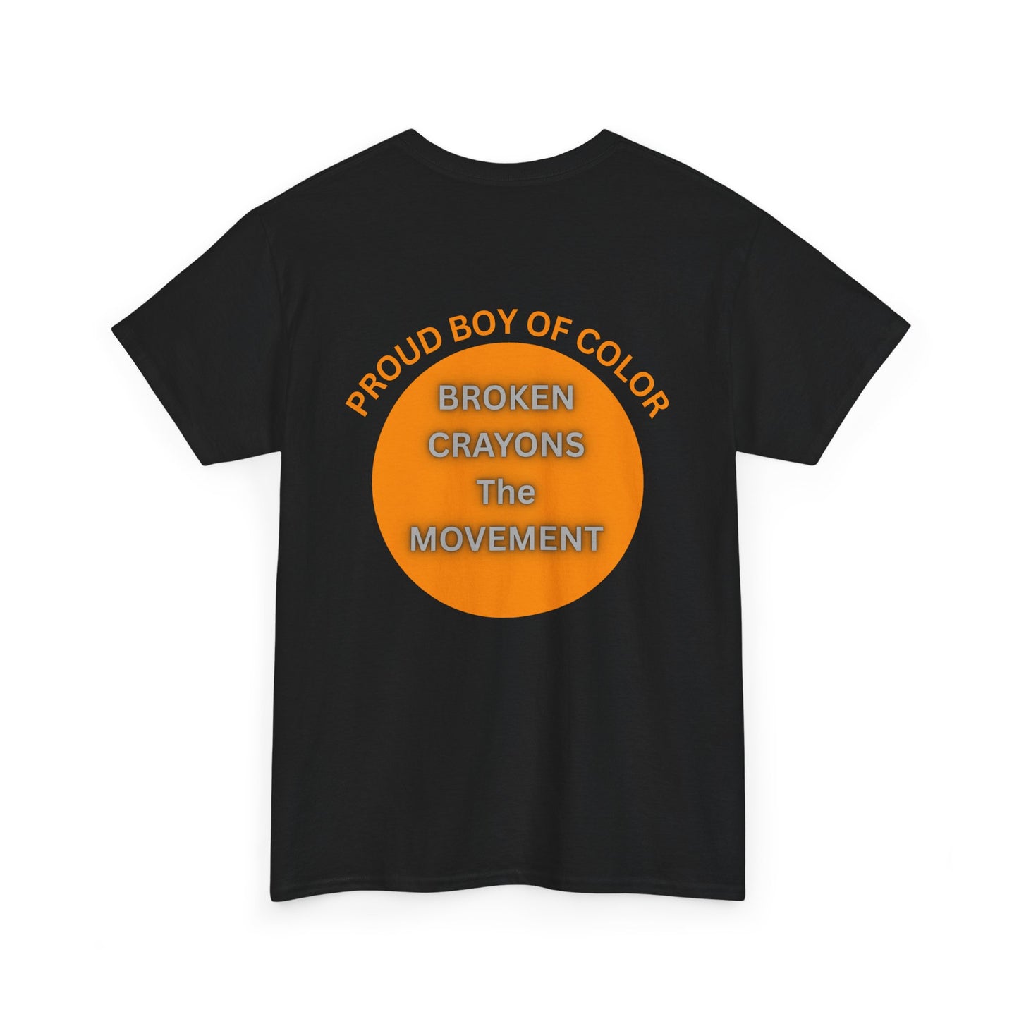 Broken Crayons Empowerment Tee, Unisex Graphic T-Shirt, Proud Boy of Color Shirt, Hip-Hop Inspired Apparel, Motivational Fashion, Streetwear