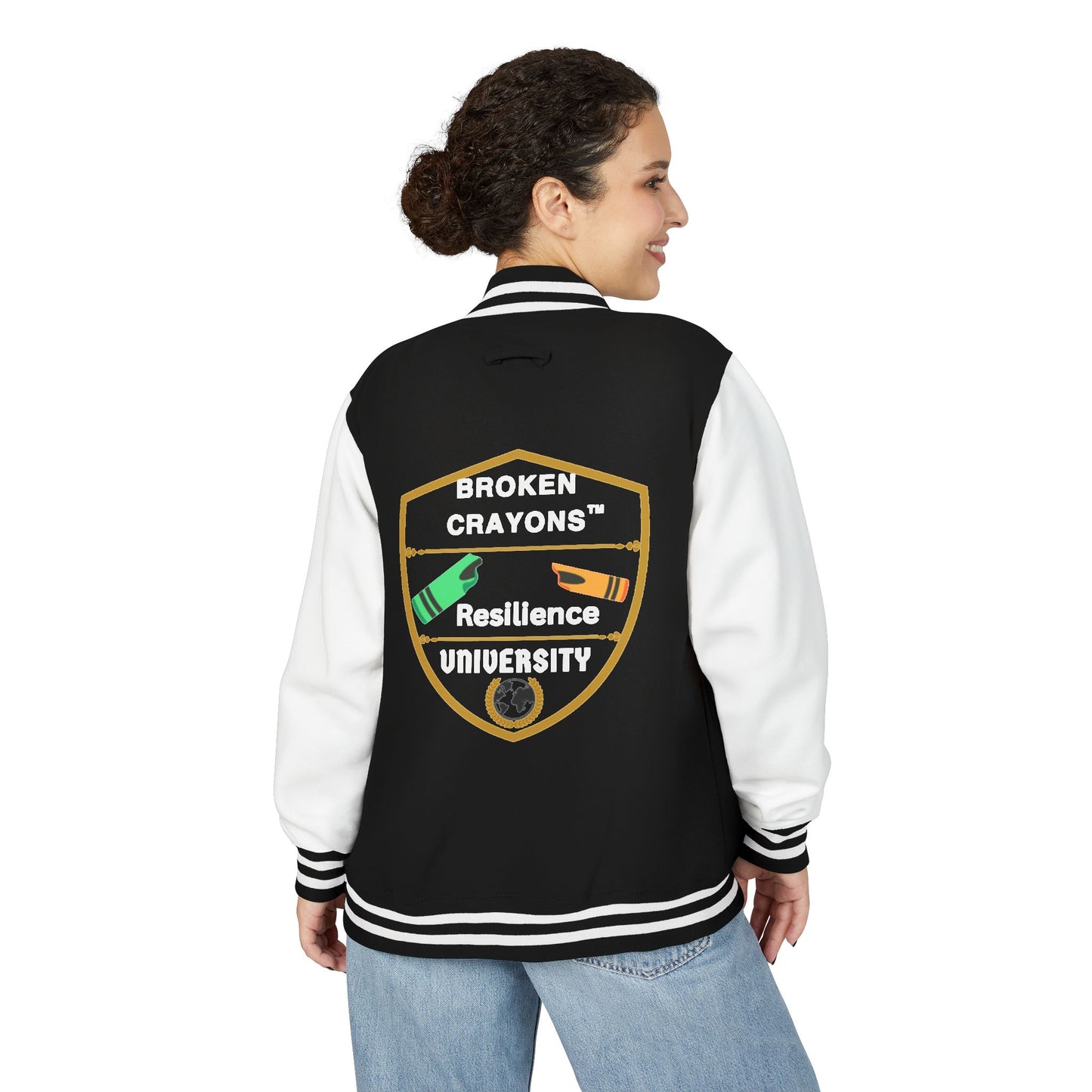 Unisex Heavyweight Letterman Jacket | Trendy Varsity Style, Gift for Graduates, Cozy Outerwear, Casual Wear, Sports Team Fashion