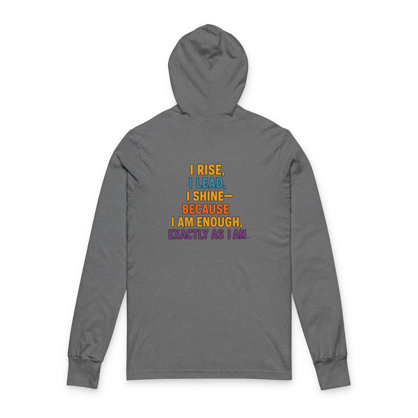 Empowerment Hoodie - Unisex Hooded Long Sleeve Tee, Motivational Wear, Inspirational Apparel, Self-Love Gift, Casual Summer Fashion, [...]