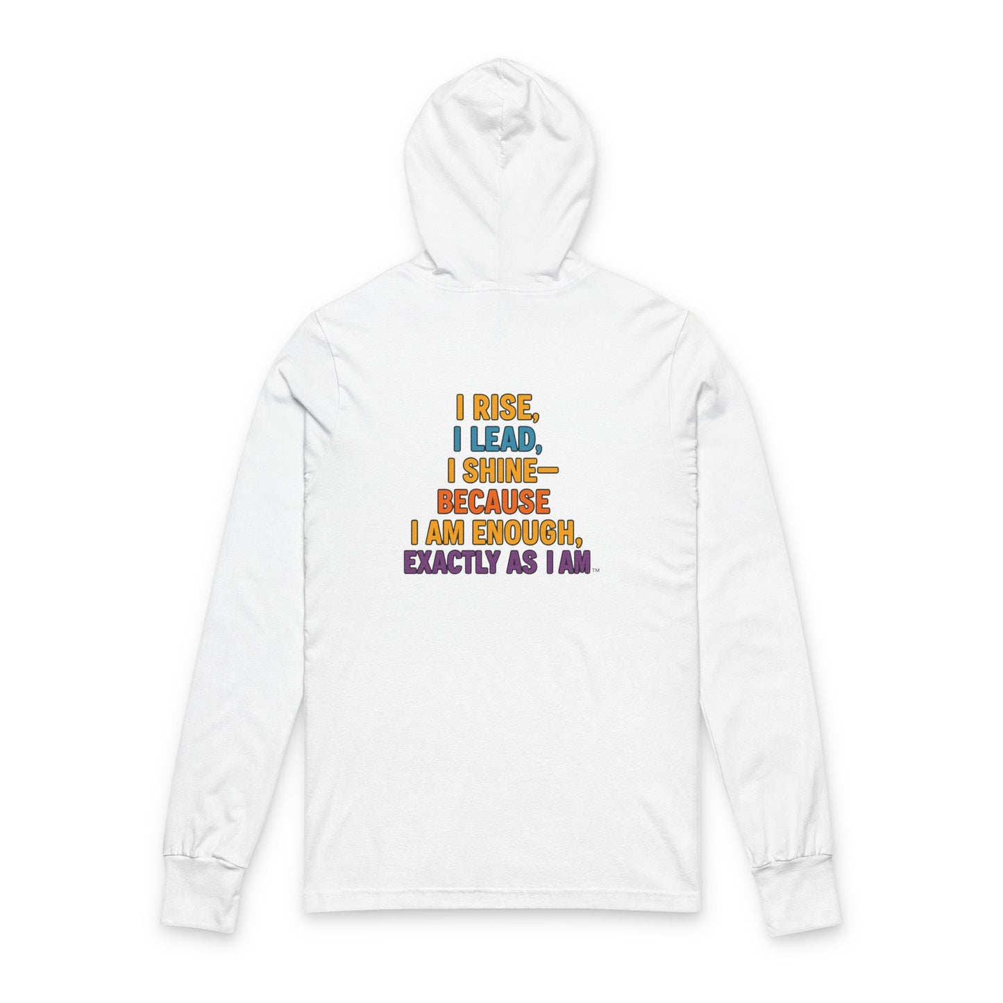 Empowerment Hoodie - Unisex Hooded Long Sleeve Tee, Motivational Wear, Inspirational Apparel, Self-Love Gift, Casual Summer Fashion, [...]
