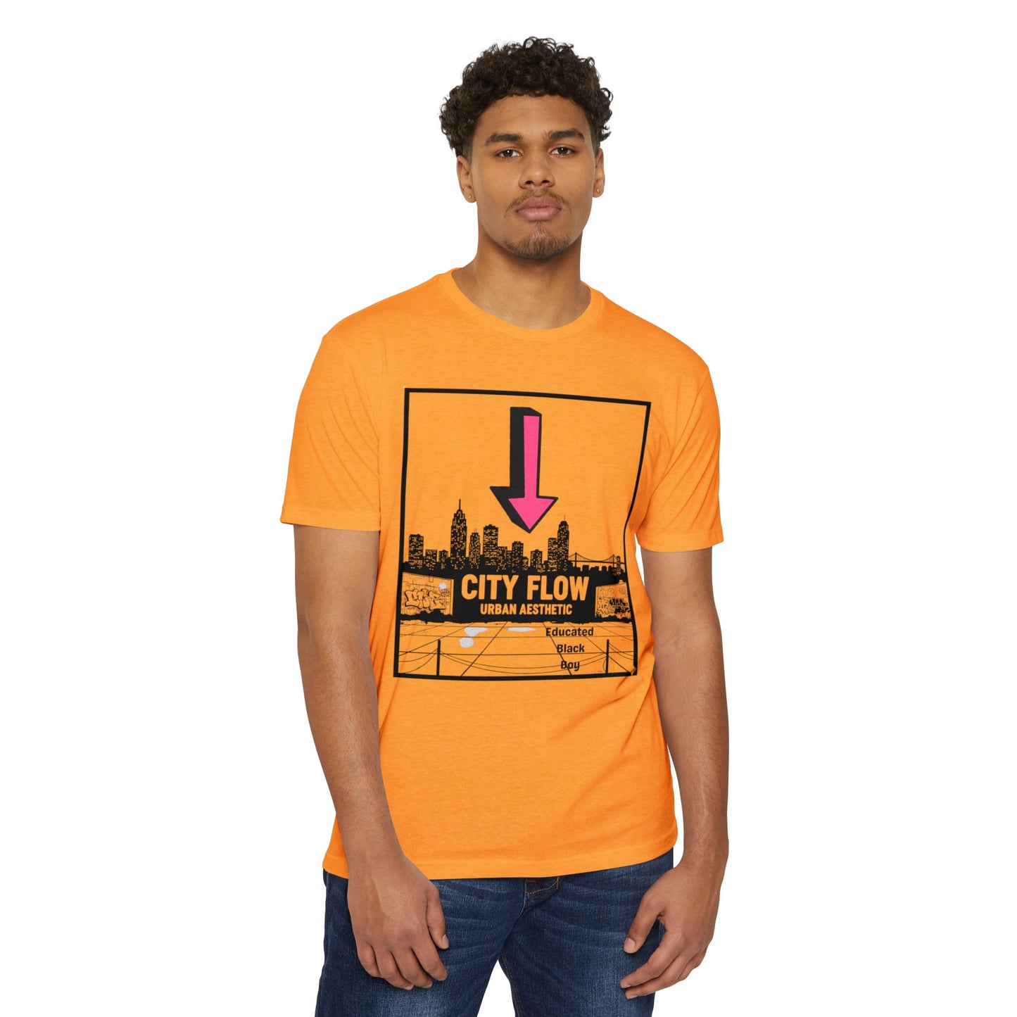 Unique Cityscape Tee | Urban Graphic T-Shirt for Men & Women | Broken Crayons Collection™