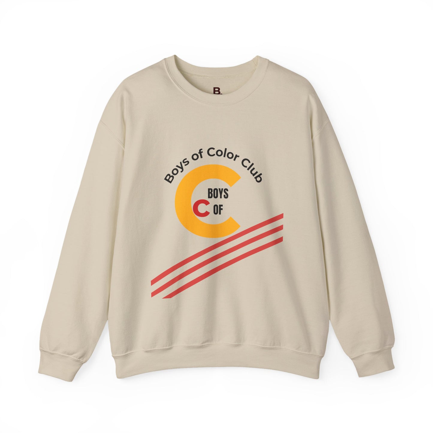 Boys of Color Club Sweatshirt | The Broken Crayons Collection, Activism Apparel, Cozy Layering