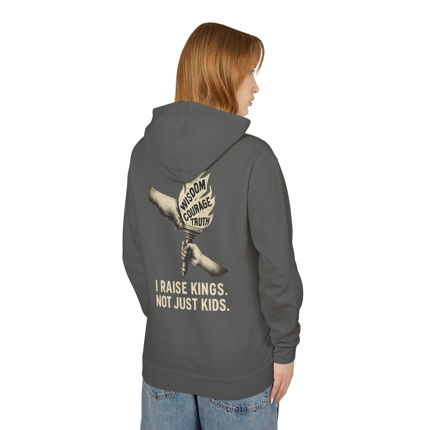 I Raise Kings Torch Graphic Tee – Empowering Parents of Boys of Color | Broken Crayons the MOVEMENT™