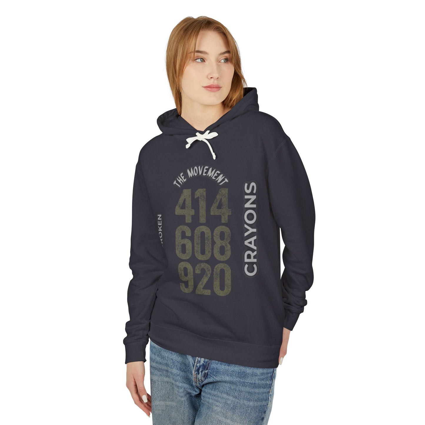 Broken Crayons Hoodie – Wisconsin Area Codes 414, 608, 920 | The Movement Streetwear