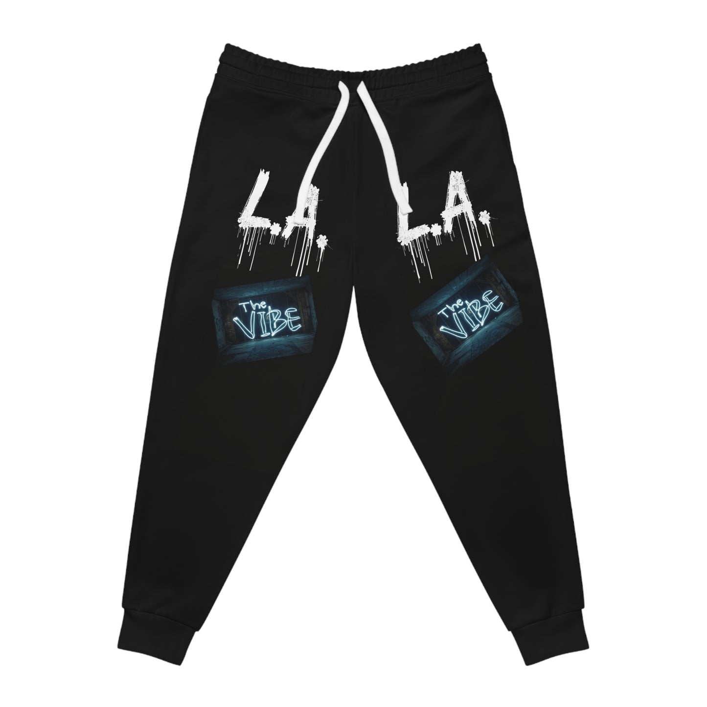Broken Crayons Collection™ “L.A., L.A.” Joggers – Urban Streetwear with The Vibe Graphics
