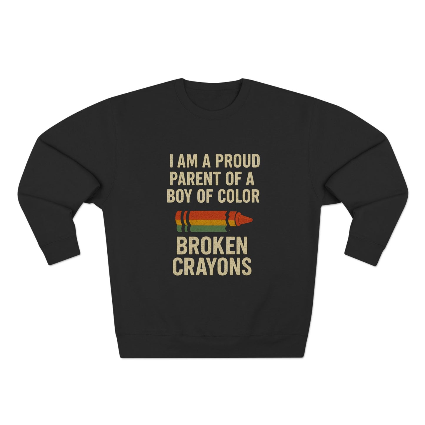 Proud Parent Sweatshirt, Unisex Crewneck Sweater, Unique Gift, Kid's Pride Apparel, Colorful Family Love, Warmth and Comfort