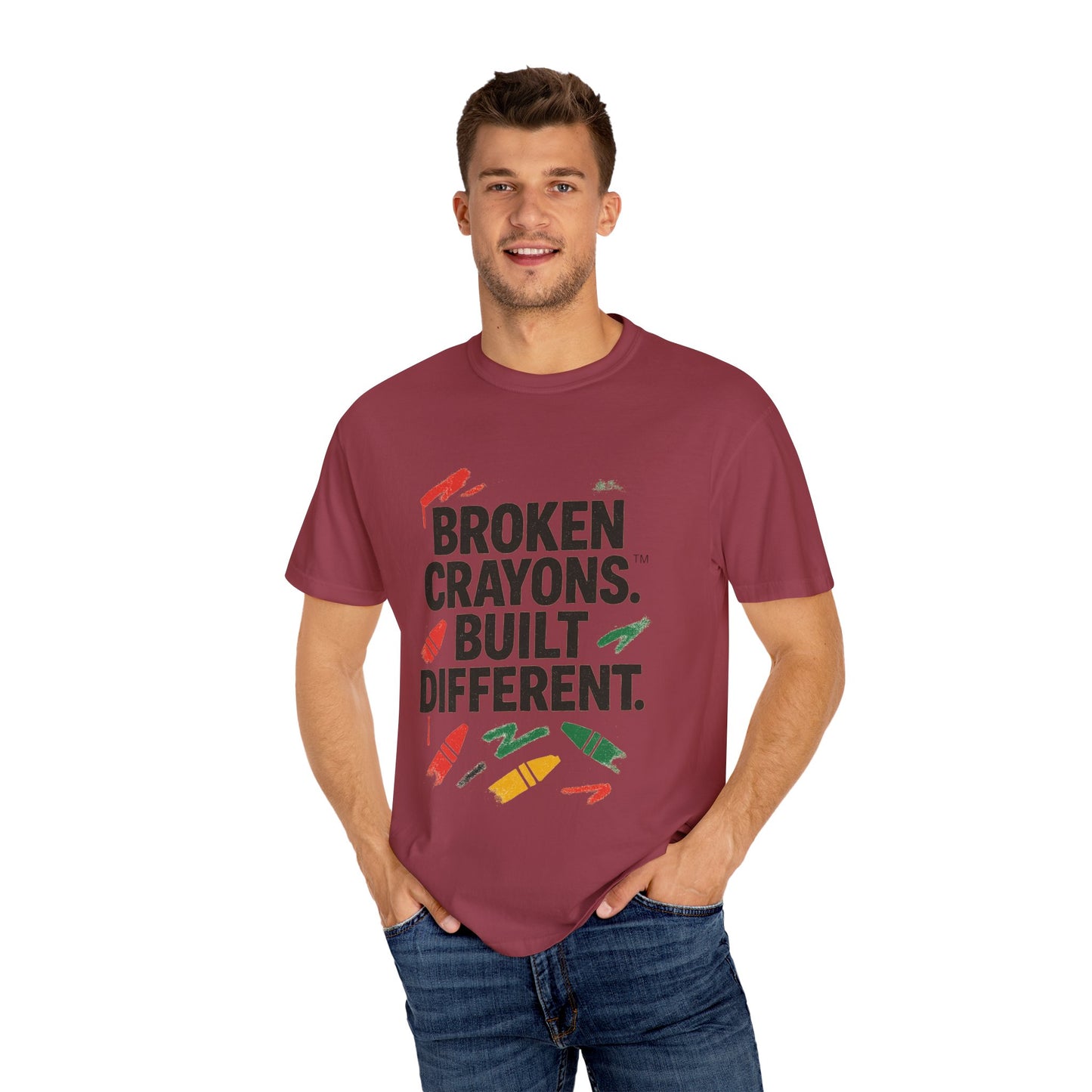 Broken Crayons Built Different™ Tee | Bold Urban Streetwear
