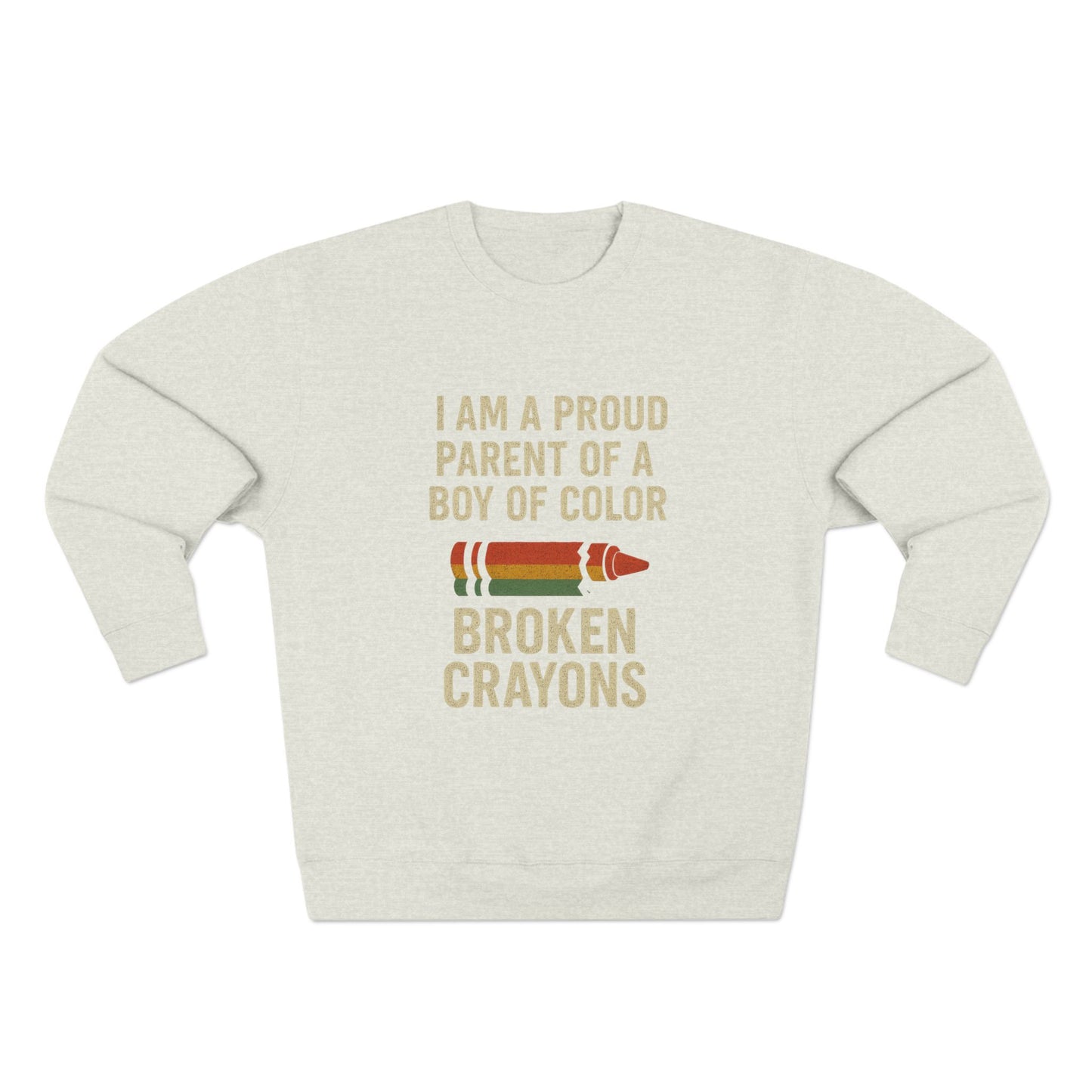 Proud Parent Sweatshirt, Unisex Crewneck Sweater, Unique Gift, Kid's Pride Apparel, Colorful Family Love, Warmth and Comfort