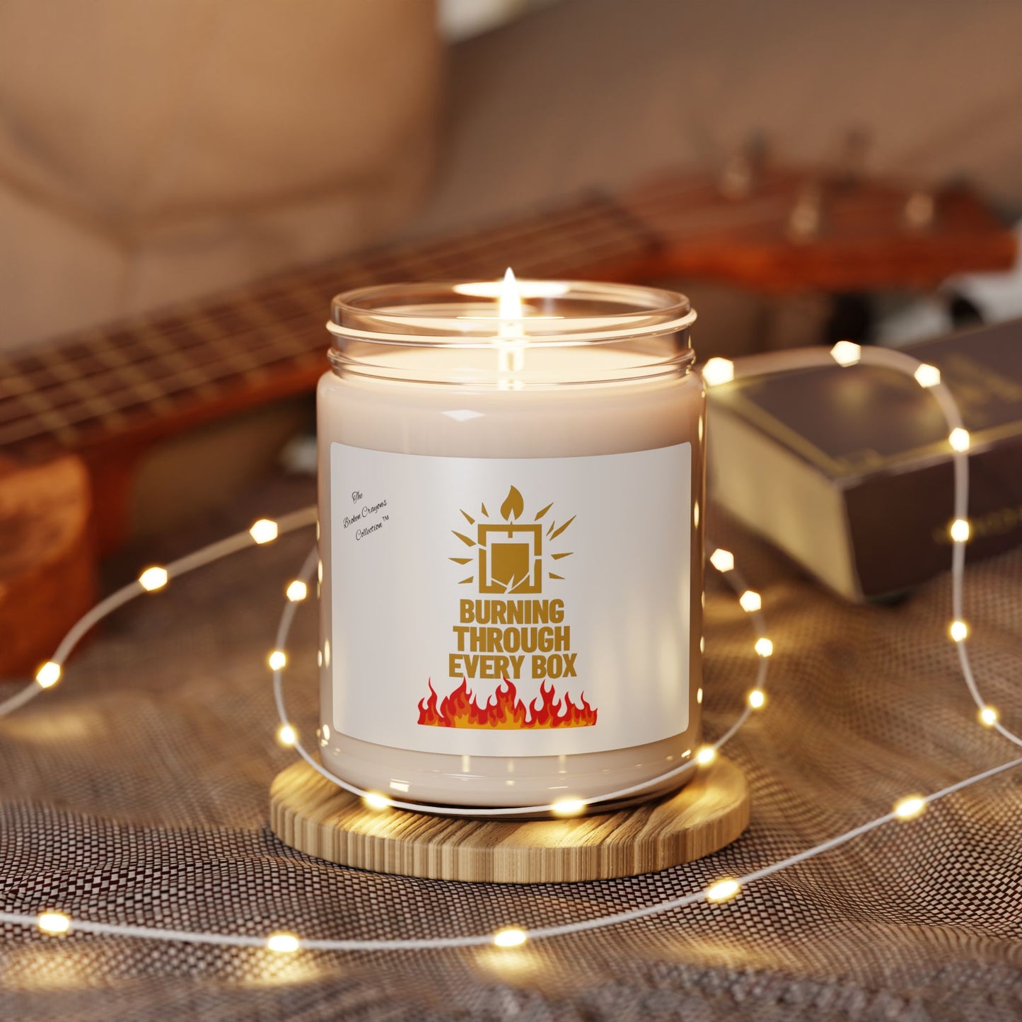 Burning Through Every Box Candle – Empowerment Flame by Broken Crayons™
