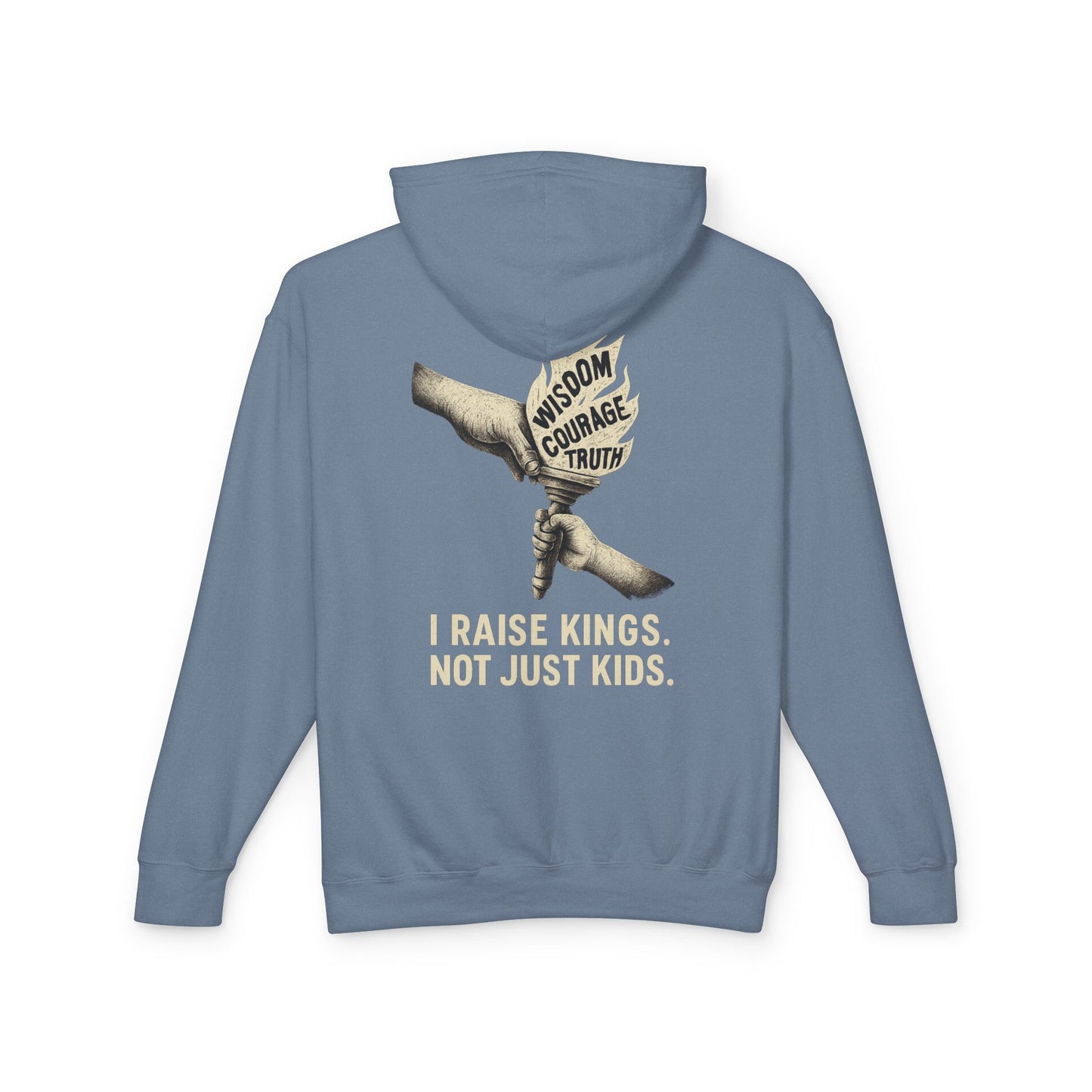 I Raise Kings Torch Graphic Tee – Empowering Parents of Boys of Color | Broken Crayons the MOVEMENT™