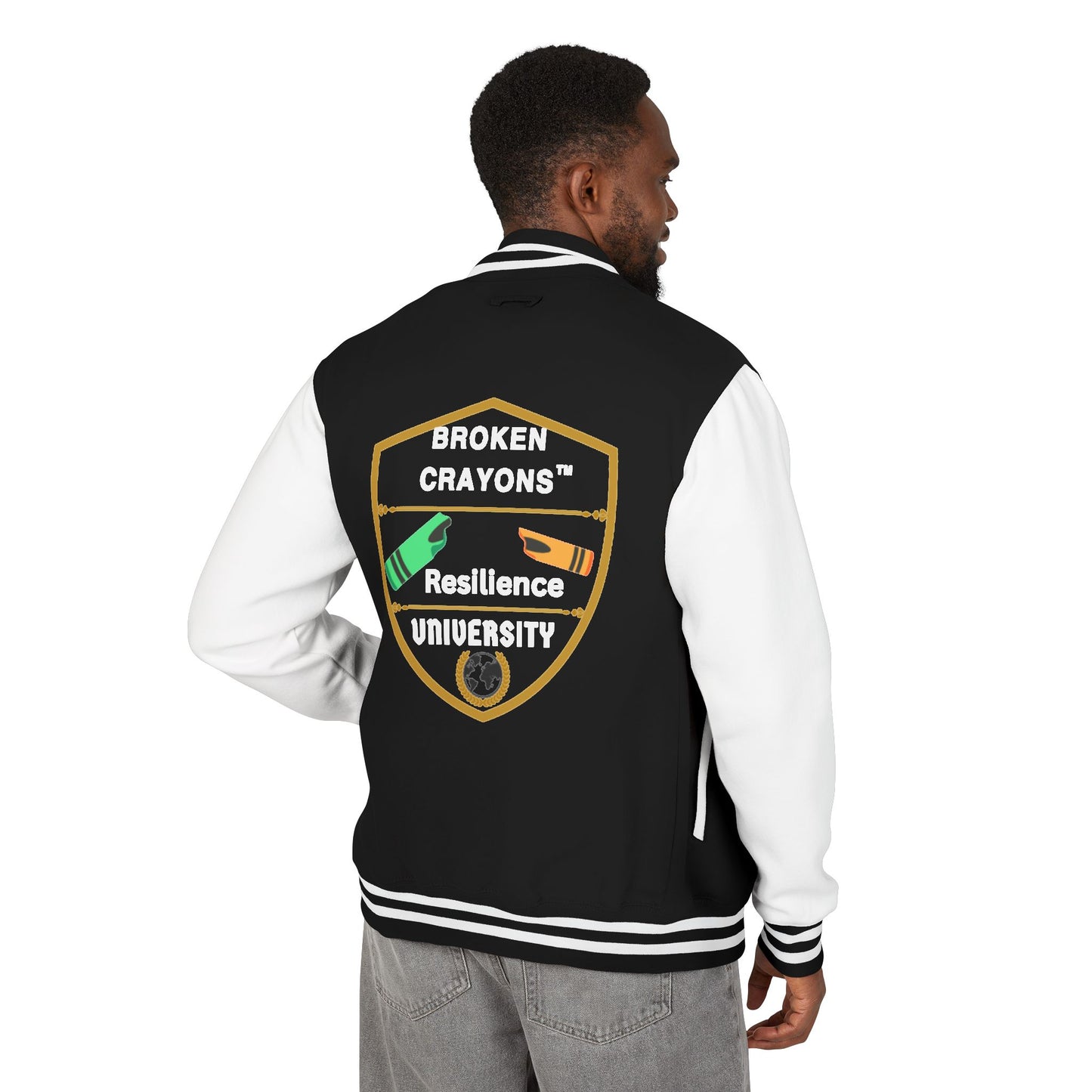 Unisex Heavyweight Letterman Jacket | Trendy Varsity Style, Gift for Graduates, Cozy Outerwear, Casual Wear, Sports Team Fashion
