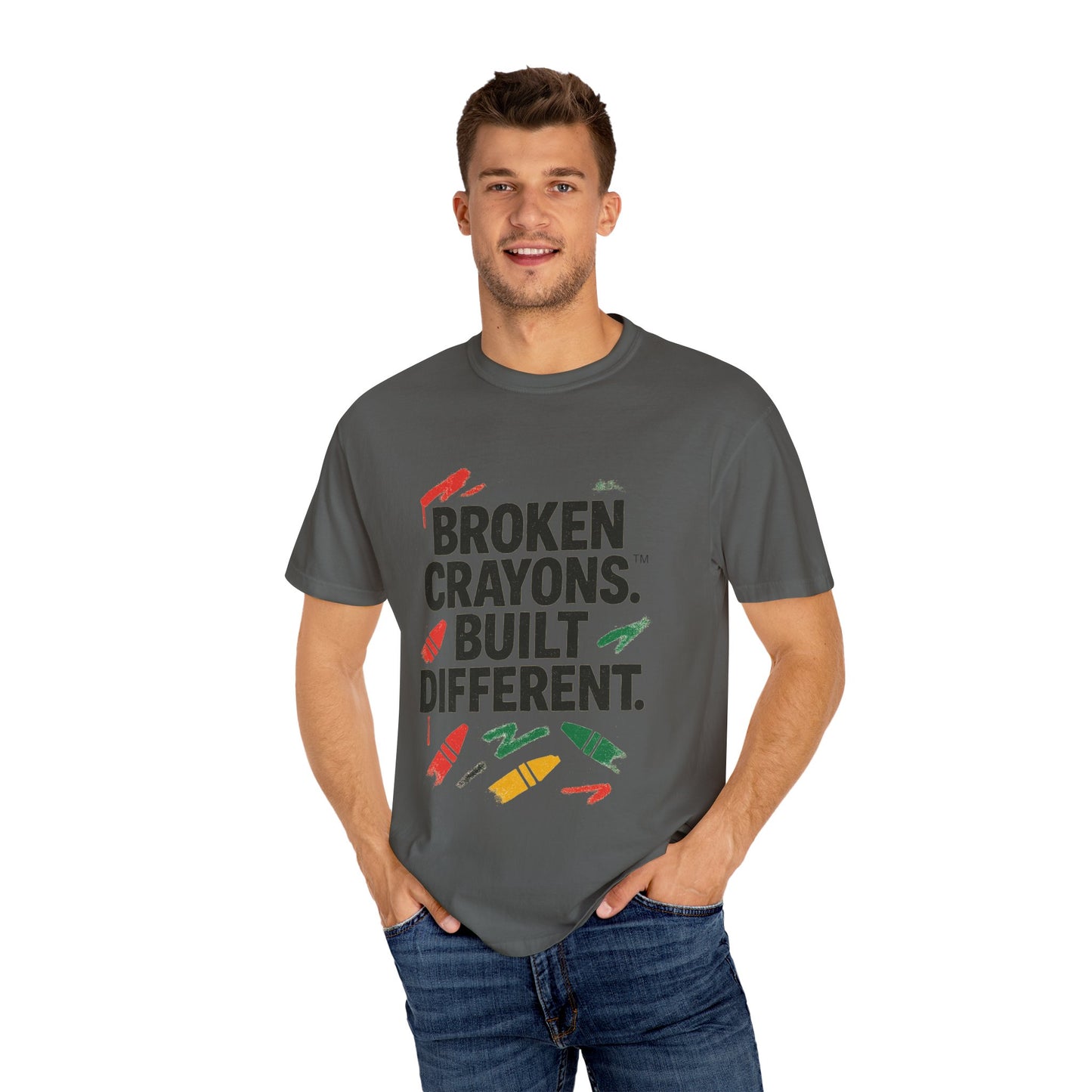 Broken Crayons Built Different™ Tee | Bold Urban Streetwear