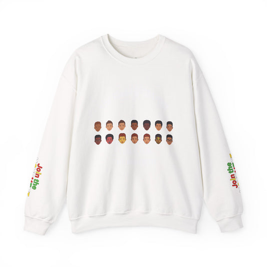 The Broken Crayons Collection - Join The Movement Sweatshirt | Diverse Faces & Unity Apparel"