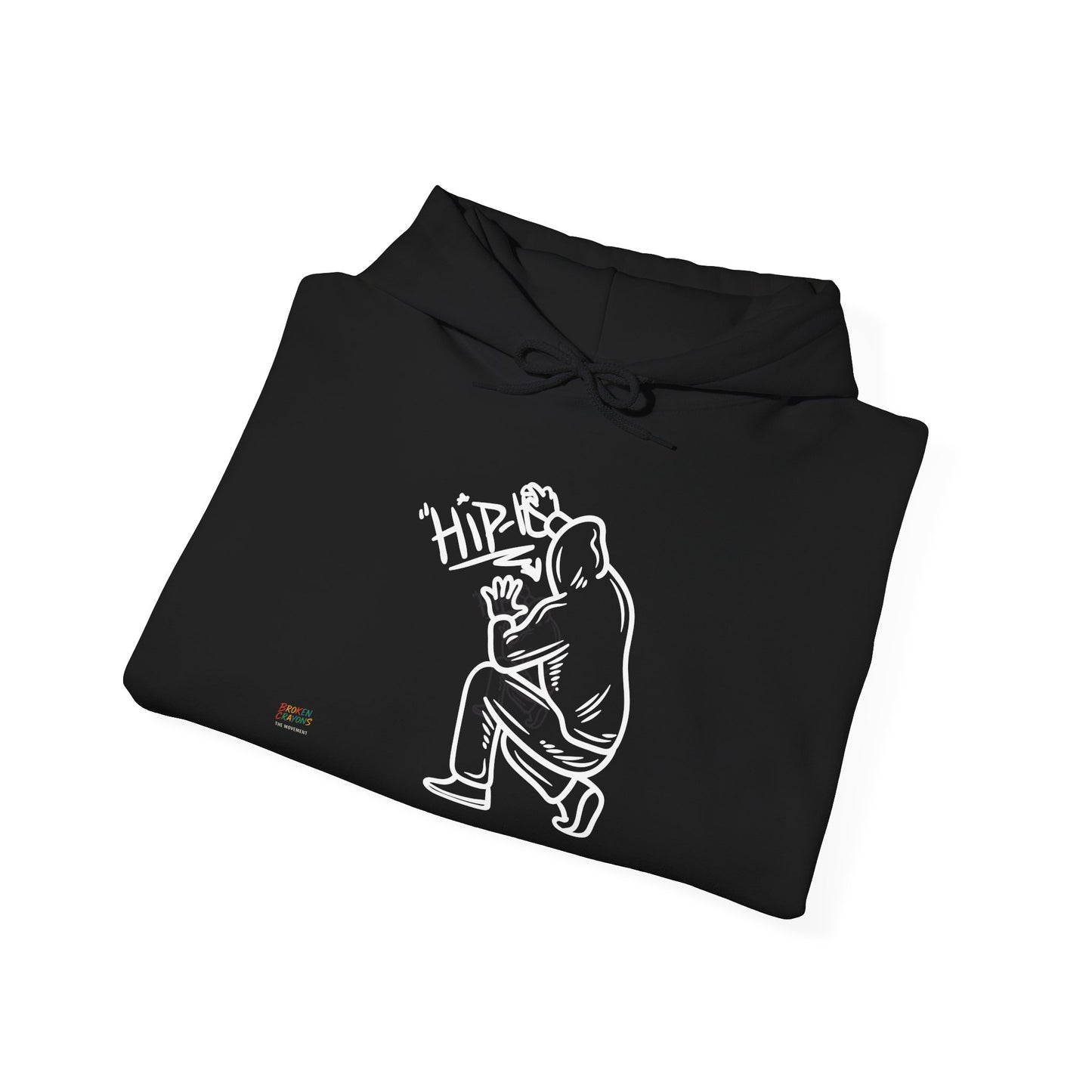 Broken Crayons Collection Hip Hop Graphic Hoodie