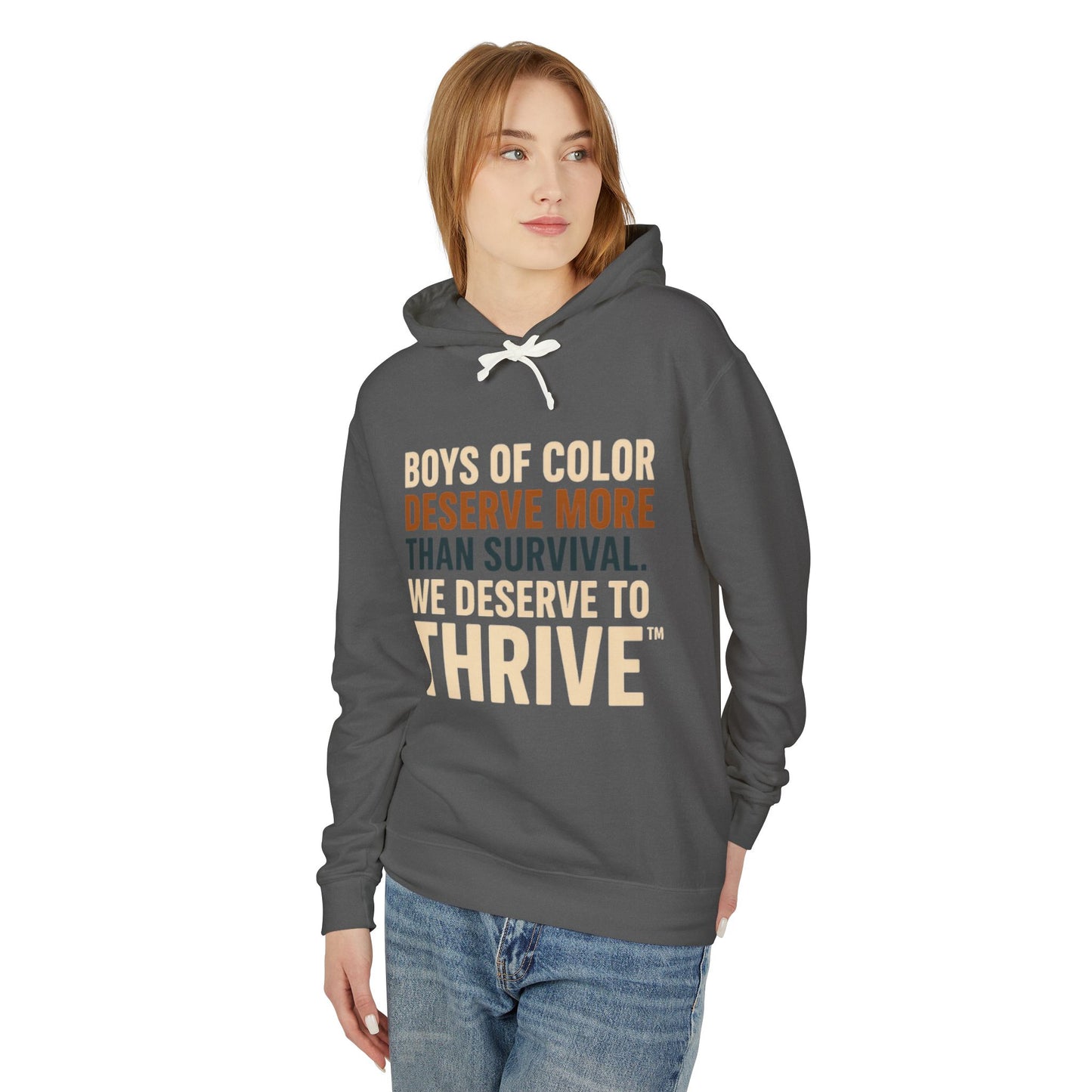 Thrive™ Hoodie for Boys of Color – Bold, Empowering Streetwear