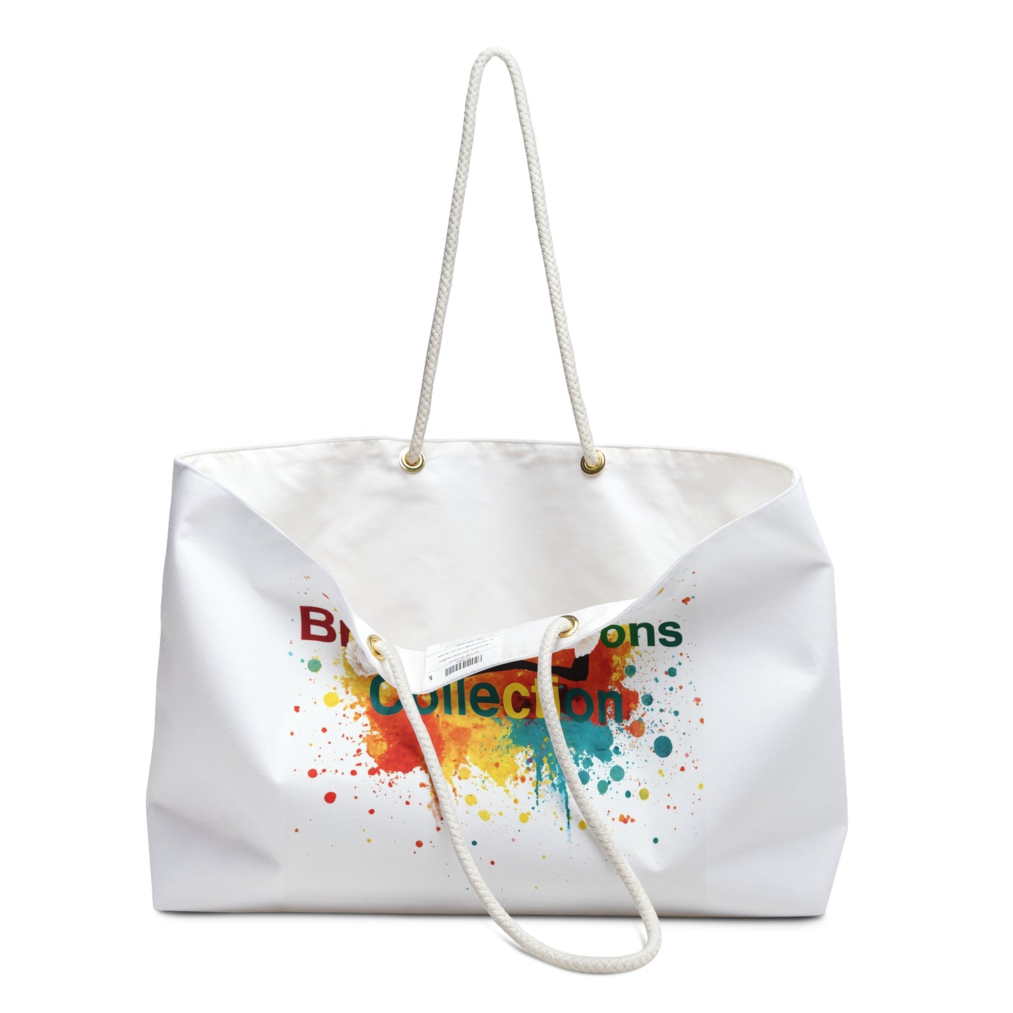 Broken Crayons Collection™ Tote Bag – Vibrant Crown Design Celebrating Culture & Creativity