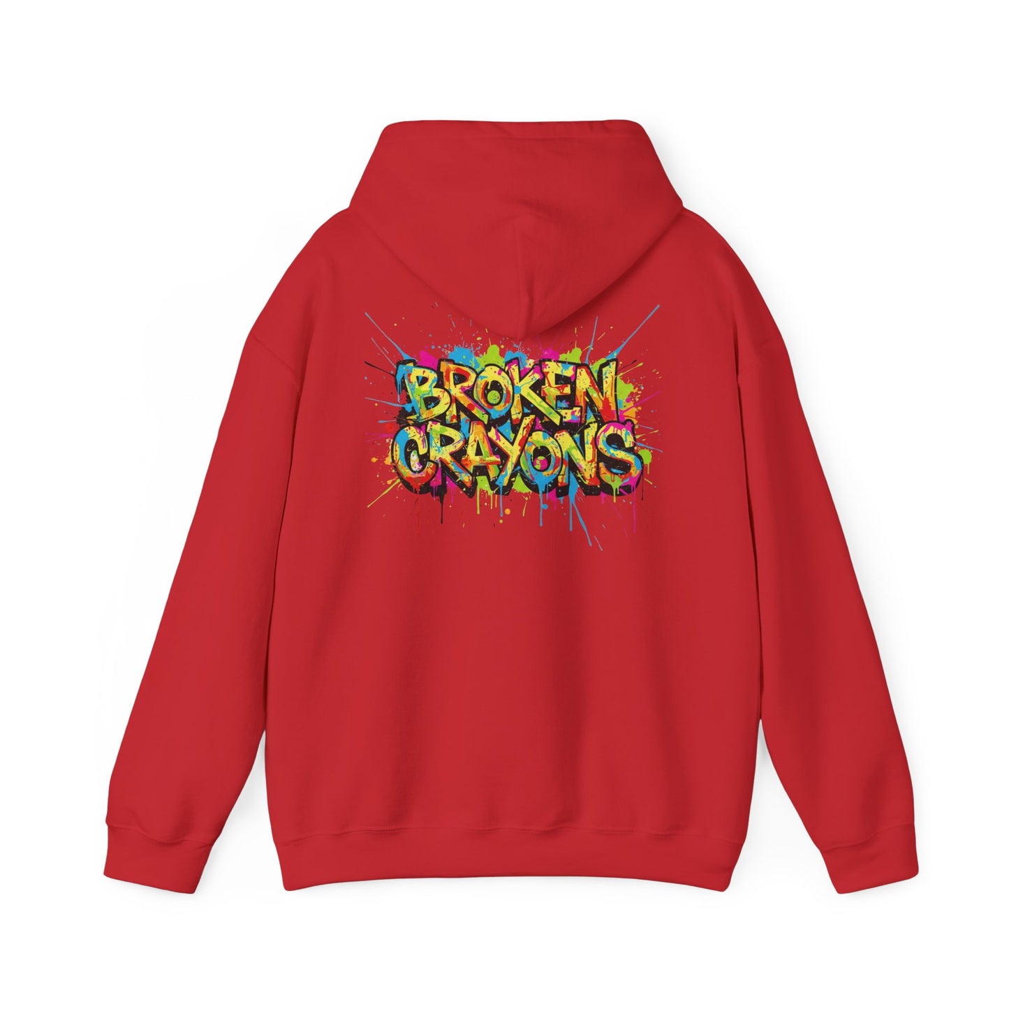 The Movement Pink Hoodie - Front & Back Design | Broken Crayons