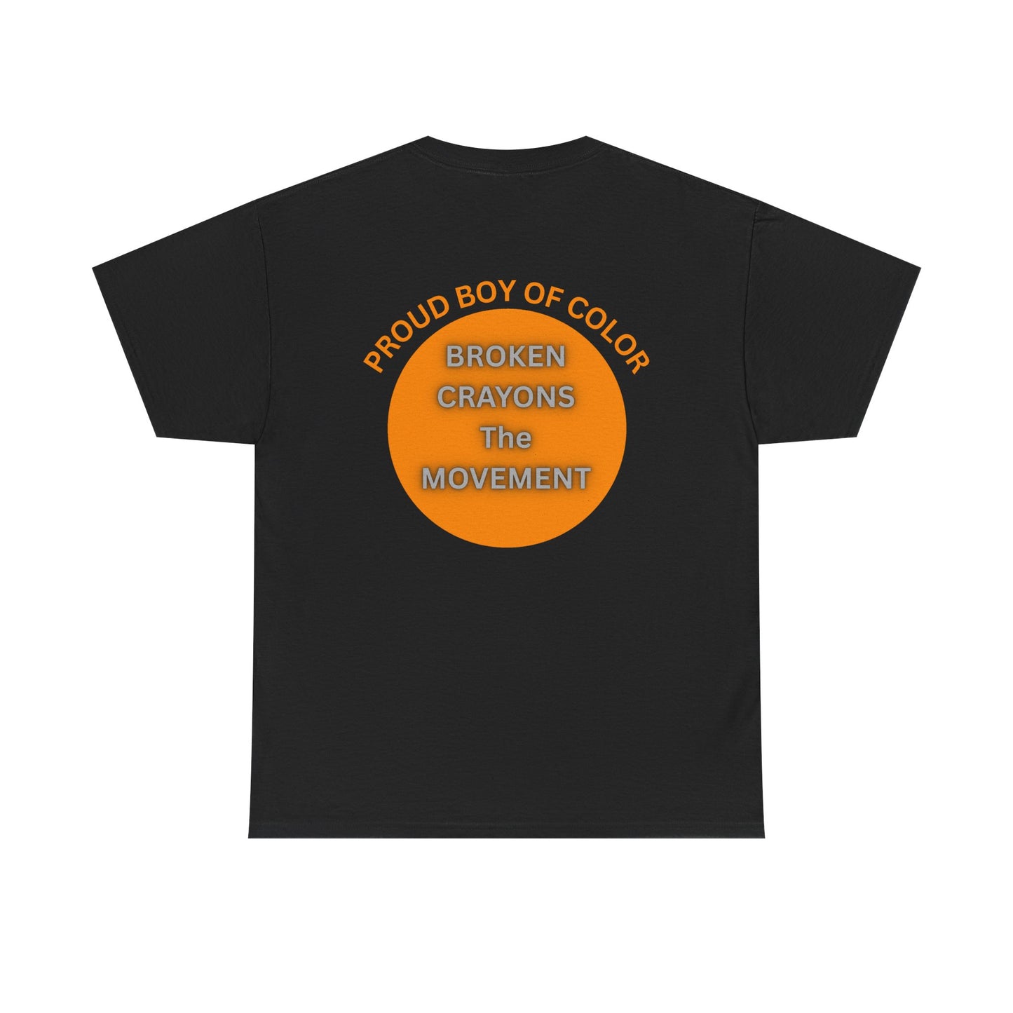 Broken Crayons Empowerment Tee, Unisex Graphic T-Shirt, Proud Boy of Color Shirt, Hip-Hop Inspired Apparel, Motivational Fashion, Streetwear
