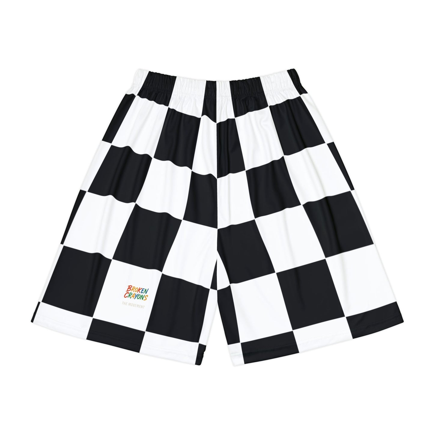 Men’s Sports Shorts - Stylish Checkered Pattern for Active Lifestyle, Perfect for Workouts, Beach Days, Gifts, or Sports Events