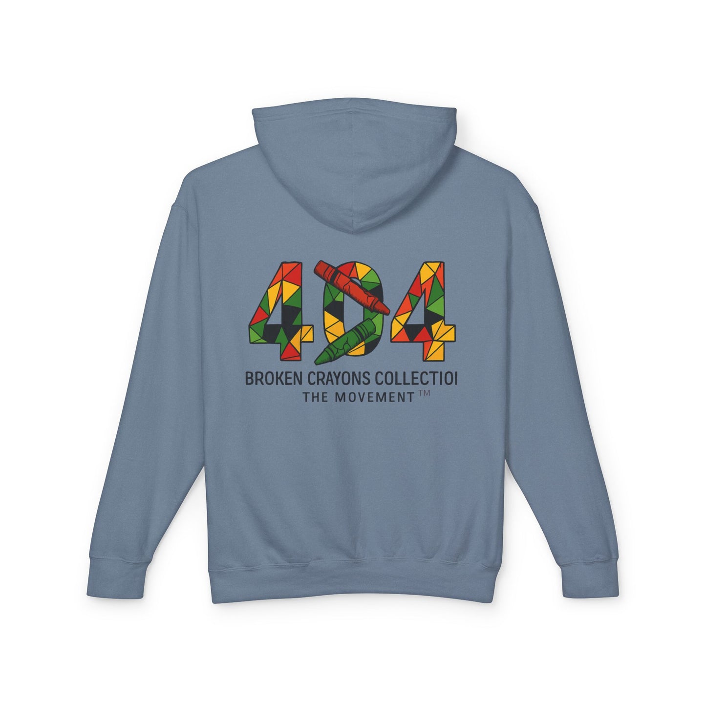 404 ATL Hoodie – Broken Crayons Collection | Pan-African Streetwear for the Movement