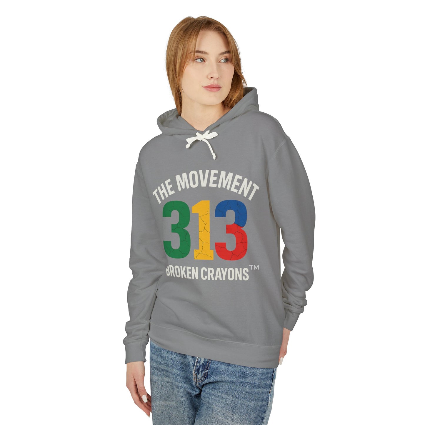 Broken Crayons “The Movement 313” Hoodie – Detroit Pride Streetwear