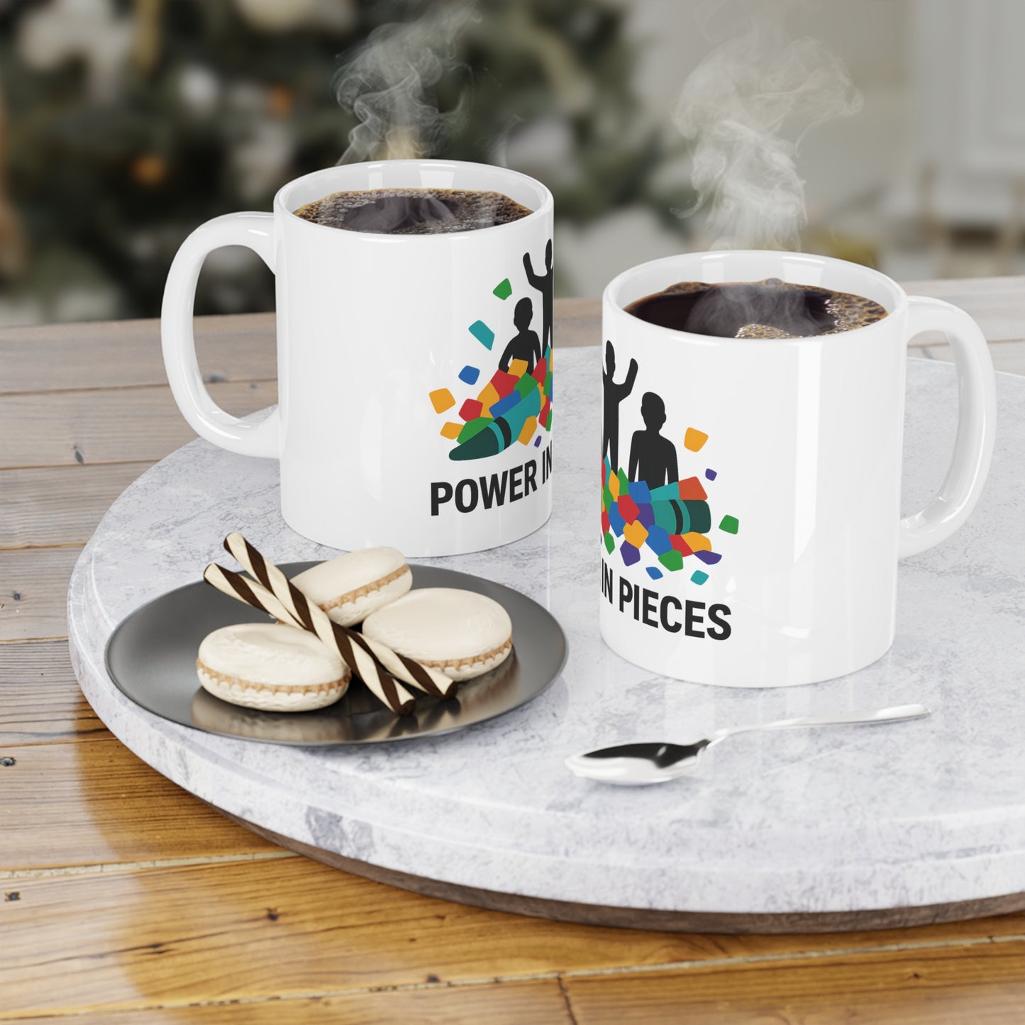Empowering Ceramic Mug - Perfect Gift for Activists, Motivational Coffee Cup, Inspirational Decor, Unique Tea Mug, Ideal for Every Occasion