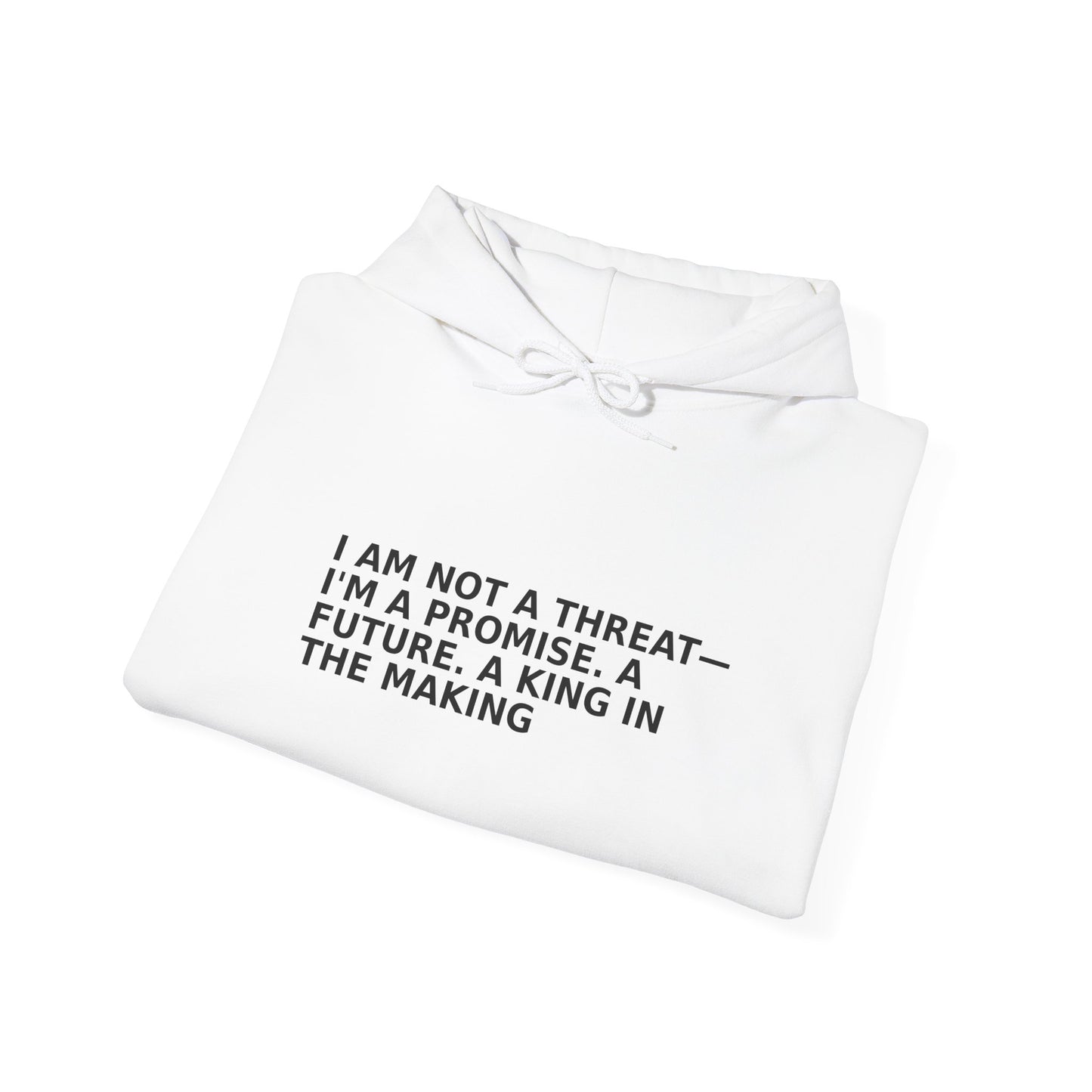 Empowerment Message Hoodie, Cozy Unisex Sweatshirt for Self-Expression, Future, Promise, Gift for Him/Her, Casual Wear