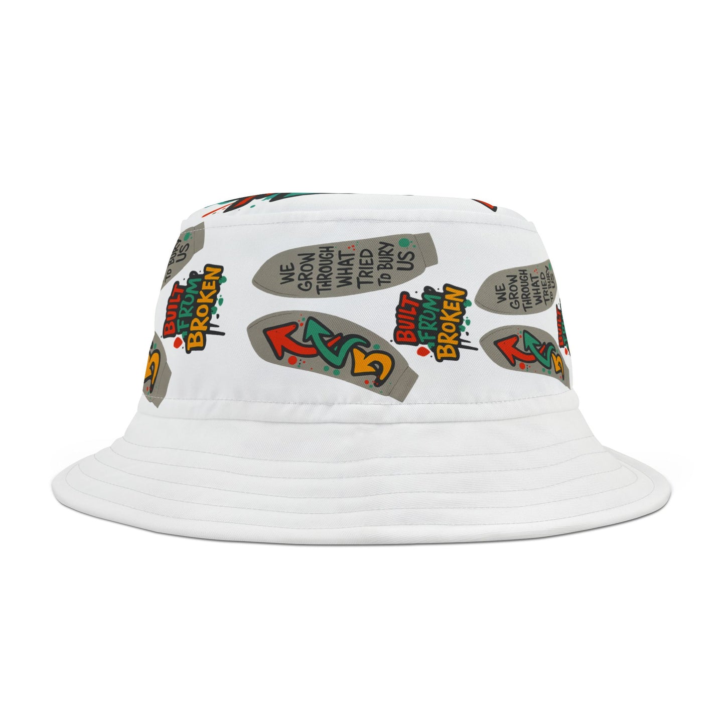 Urban Graffiti Bucket Hat – Broken Crayons Collection™ Streetwear