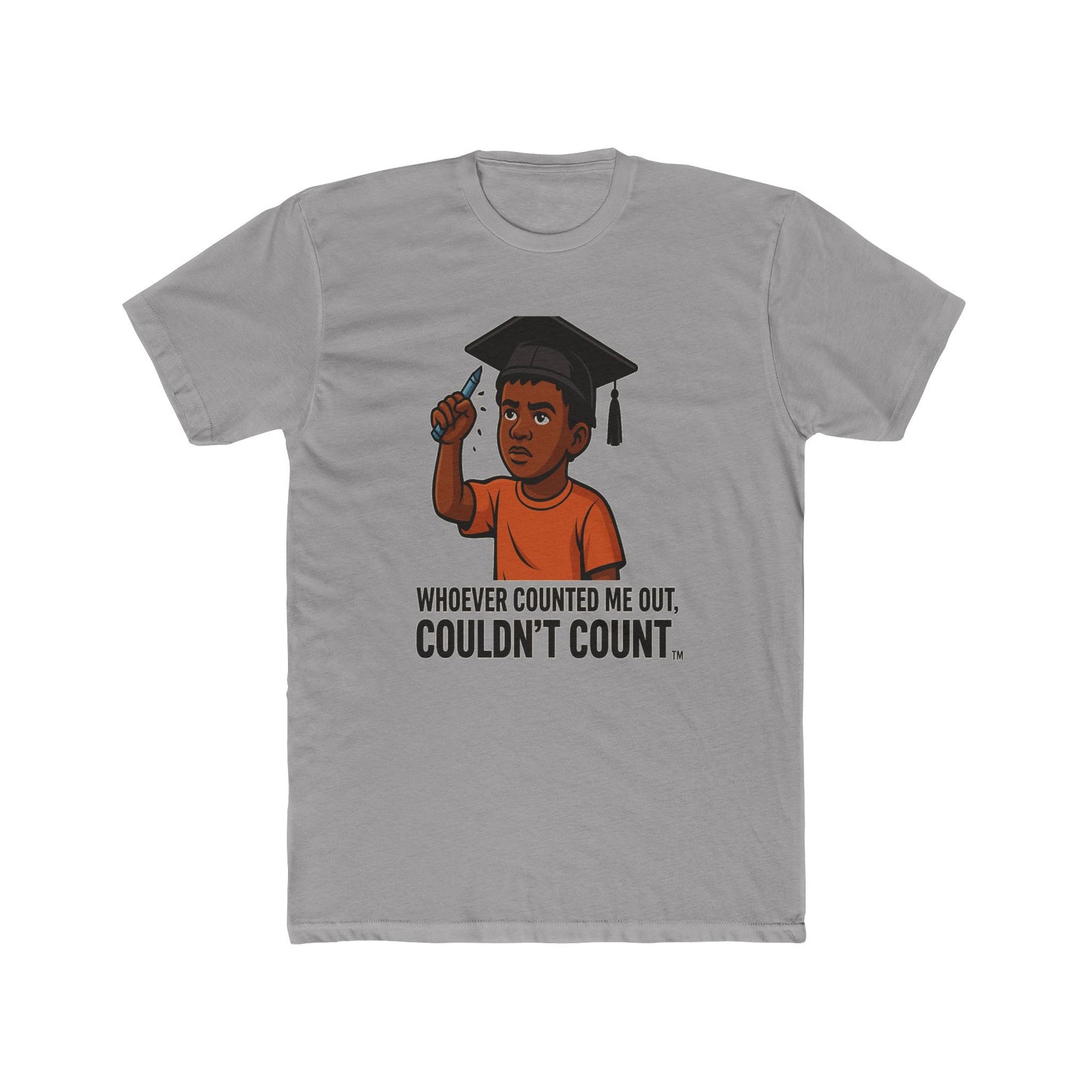 Broken Crayons Collection Whoever Counted Me Out Tee – Empowerment Apparel for Black Youth