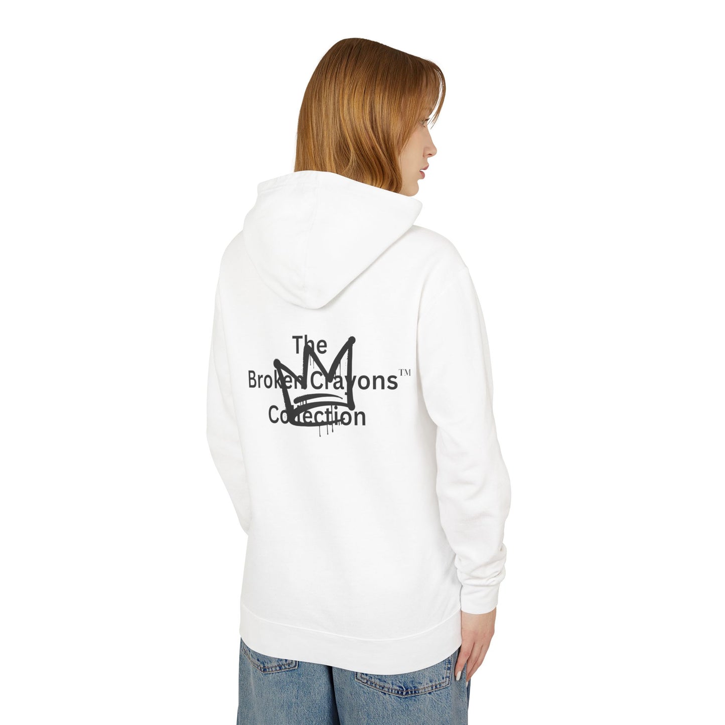Unisex Hooded Sweatshirt - 'Thinking Thug, Higher Unleashing Greatness' - Motivational Gift, Everyday Casualwear, Unique Statement Piece