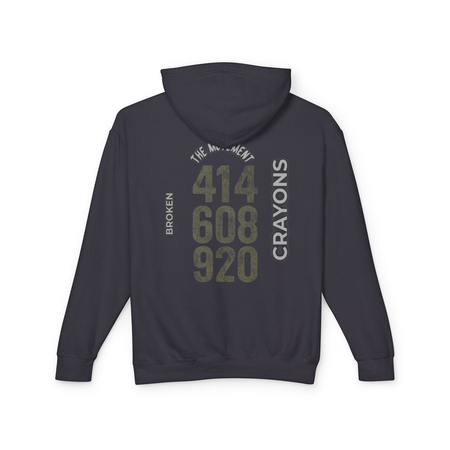 Broken Crayons Hoodie – Wisconsin Area Codes 414, 608, 920 | The Movement Streetwear