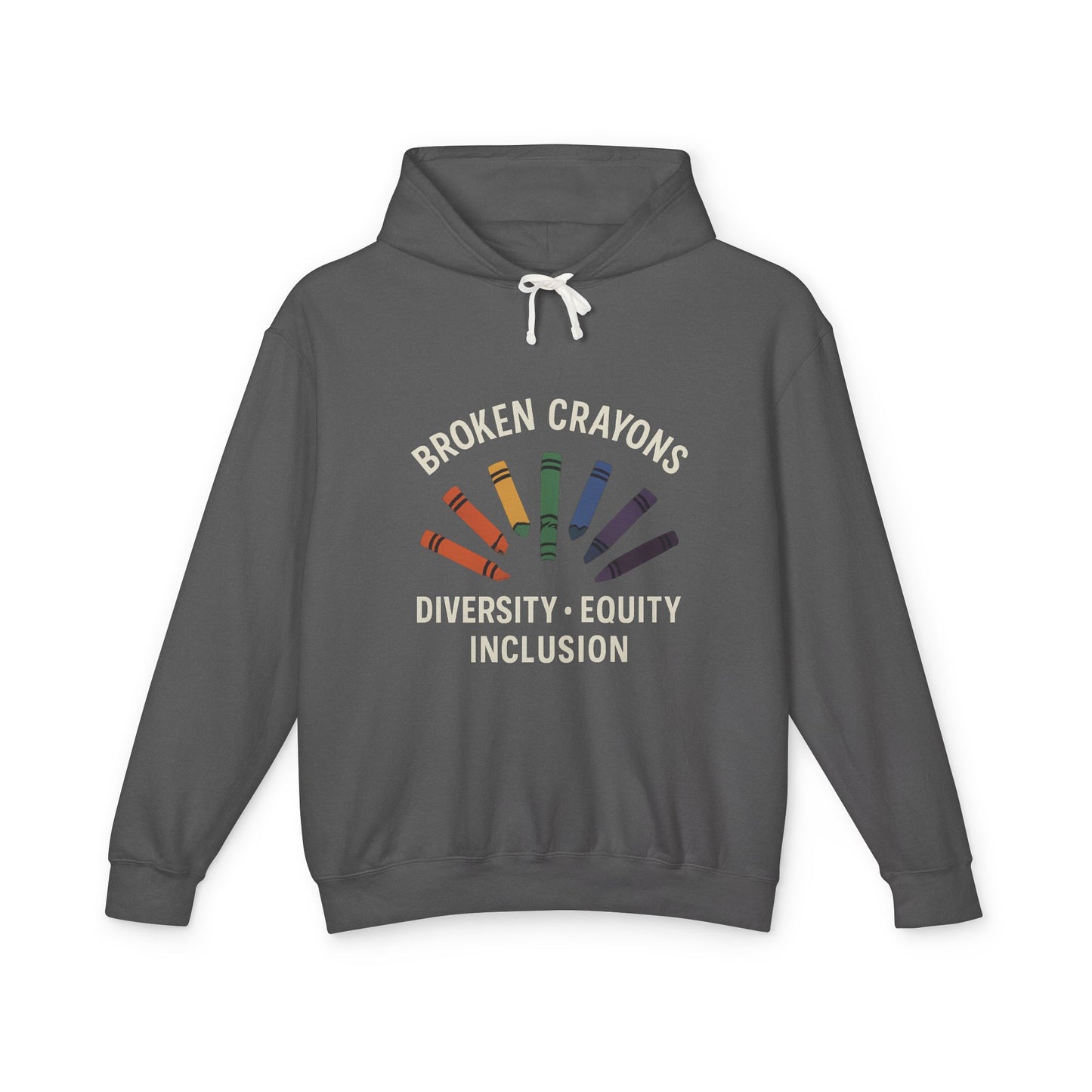 Broken Crayons™ Diversity Hoodie – “I Am a Boy of Color…PERIOD!” Empowerment Streetwear