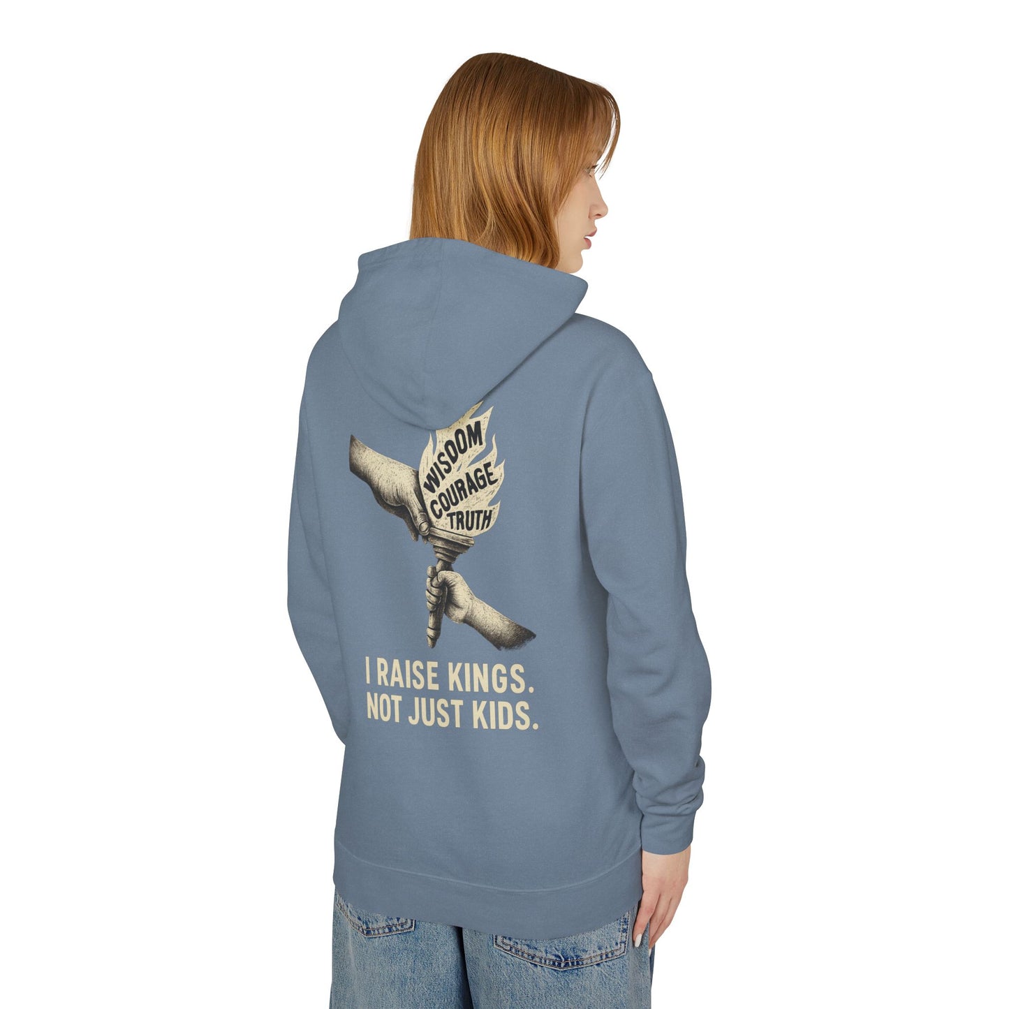 I Raise Kings Torch Graphic Tee – Empowering Parents of Boys of Color | Broken Crayons the MOVEMENT™