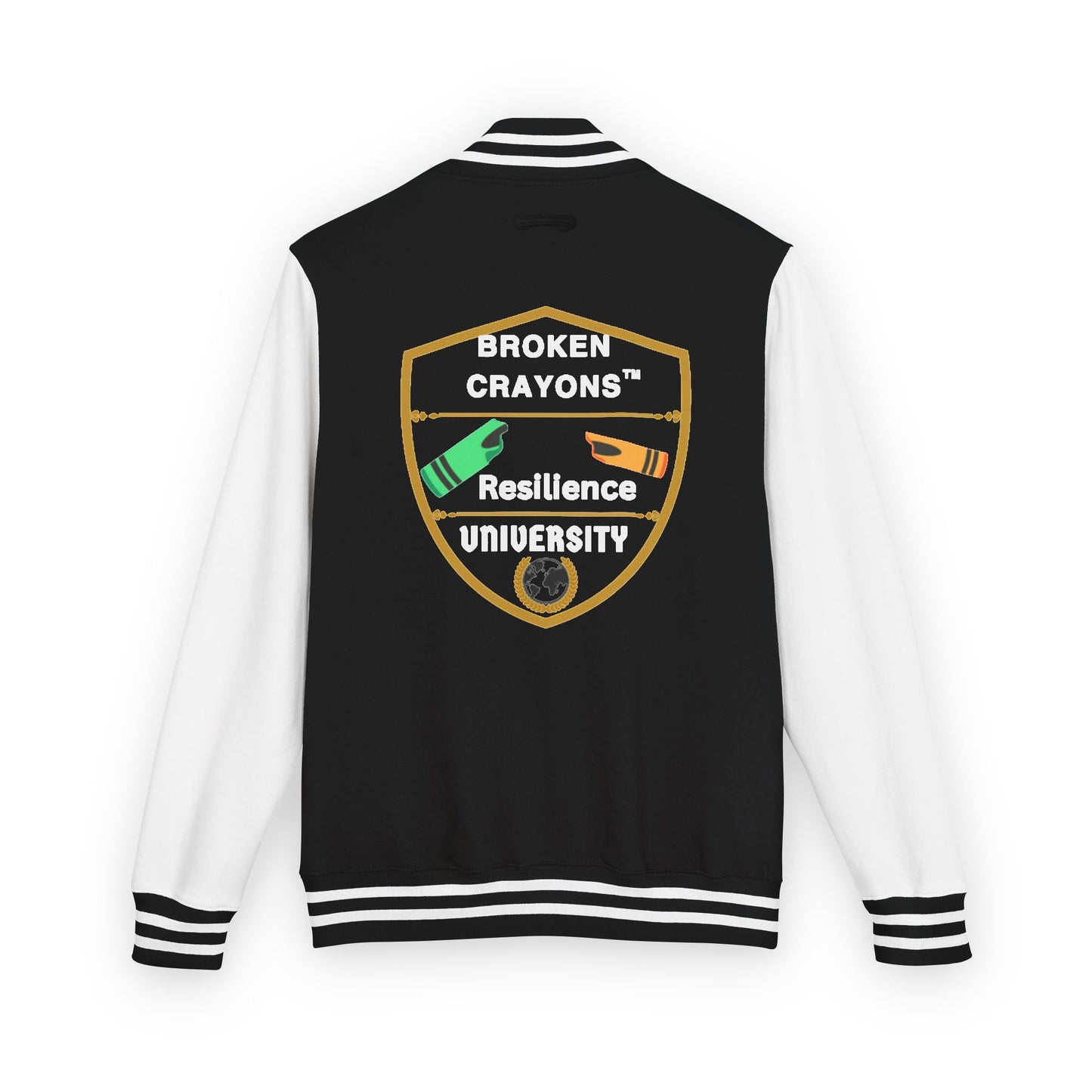 Unisex Letterman Jacket with Inspirational Quote