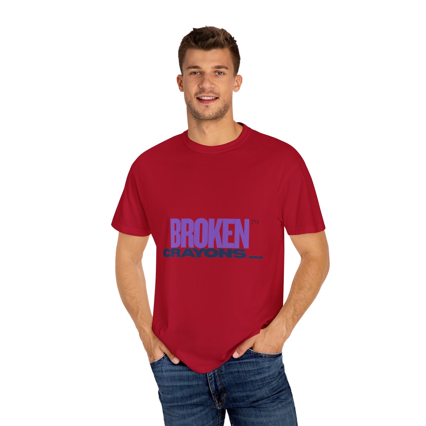 Inspirational Unisex T-Shirt - 'Broken Crayons' Motivational Tee, Casual Wear, Gift for Friend, Art Lover, Unique Statement Shirt