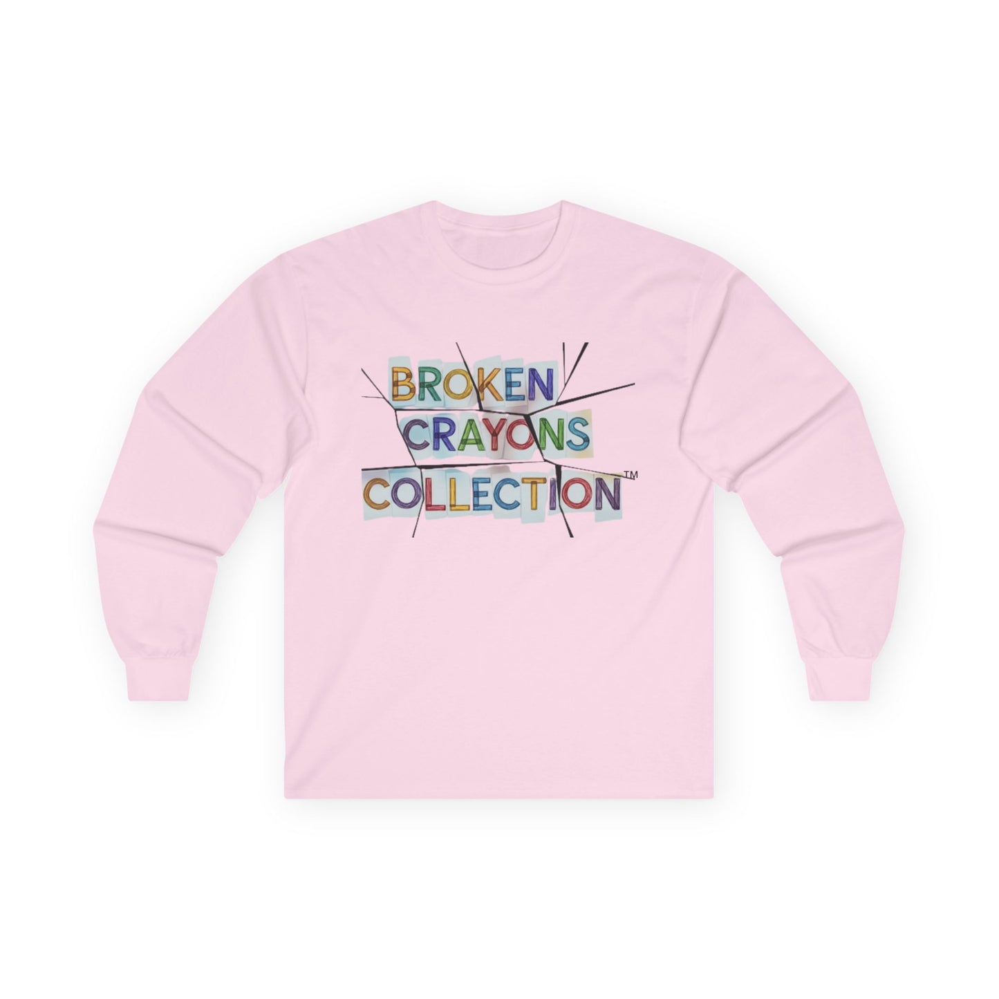 Broken Crayons Collection "You Are Intelligent & Creative" Urban Long Sleeve Tee