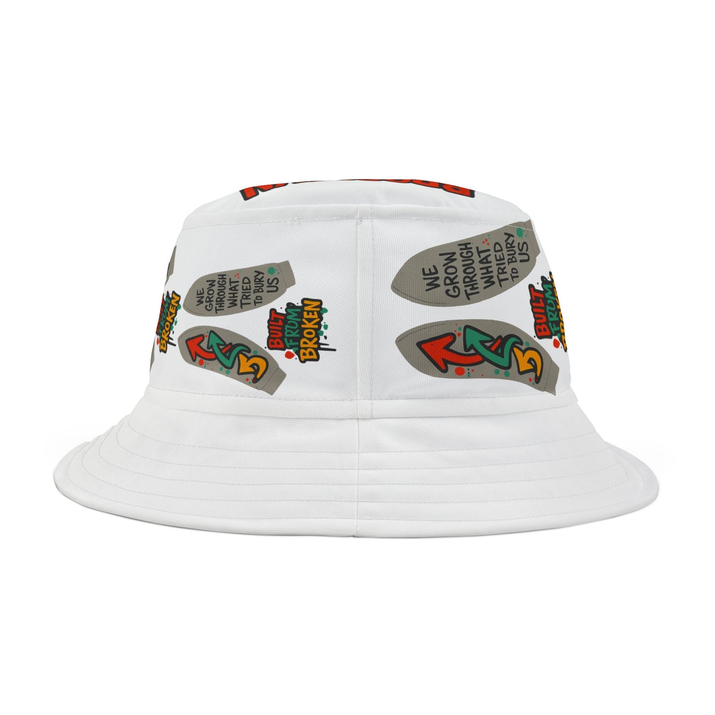 Urban Graffiti Bucket Hat – Broken Crayons Collection™ Streetwear
