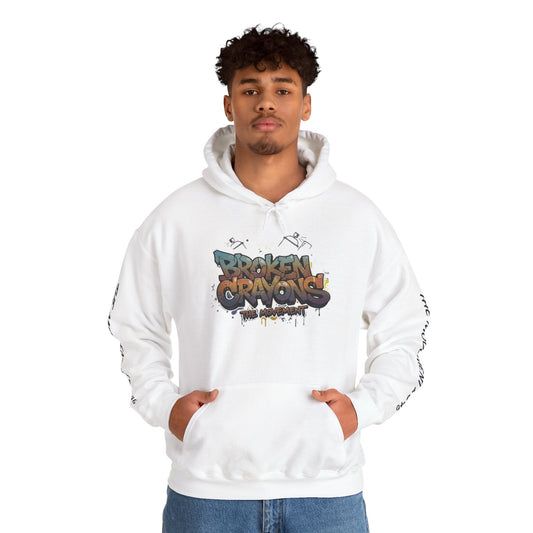 Graffiti Hoodie – Broken Crayons Collection™ | Bold Streetwear for the Movement