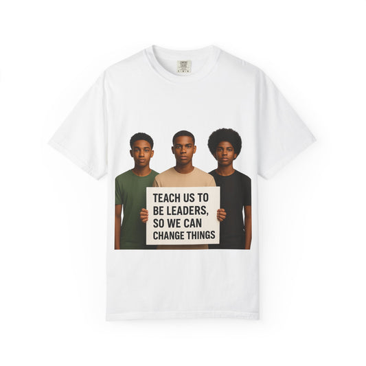 Empowering Leaders T-Shirt, Unisex Activism Tee, Social Change Apparel, Gift for Change Makers, Casual Statement Top