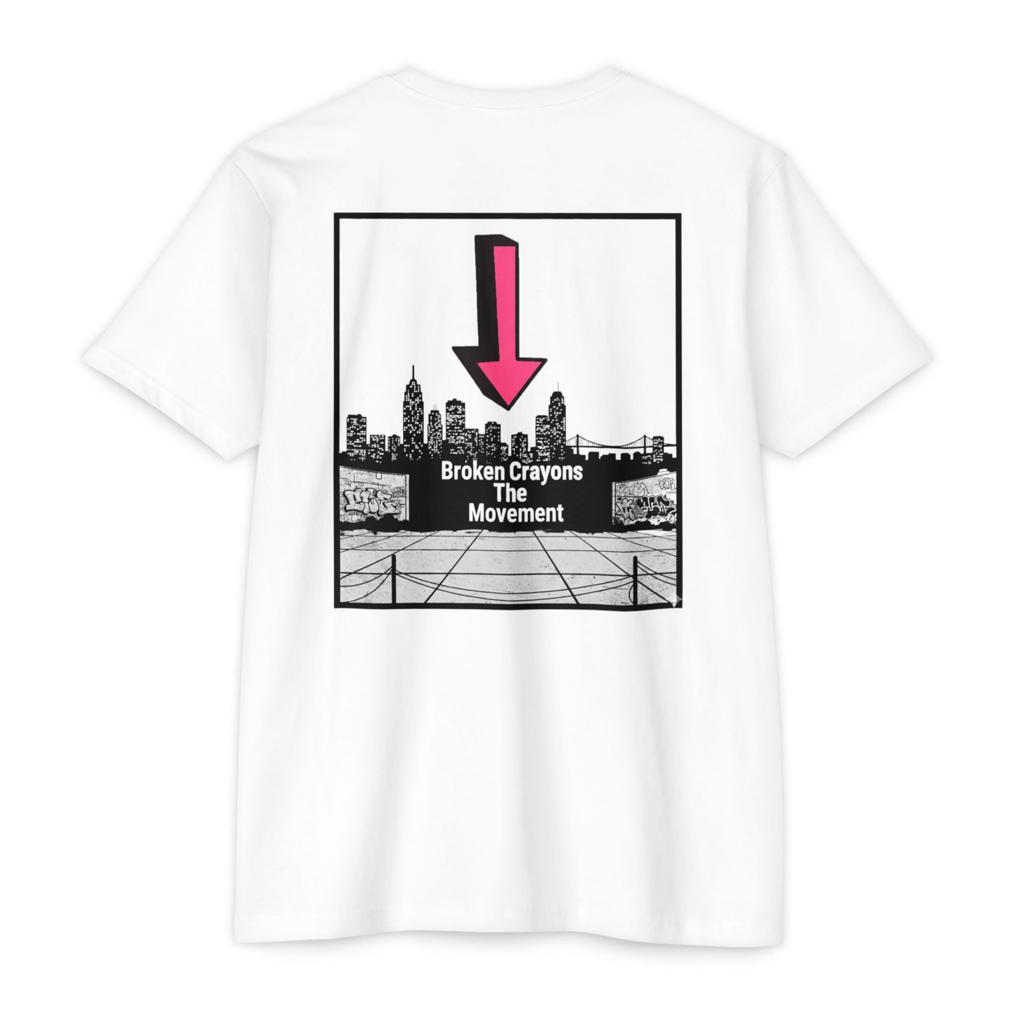 Unique Cityscape Tee | Urban Graphic T-Shirt for Men & Women | Broken Crayons Collection™