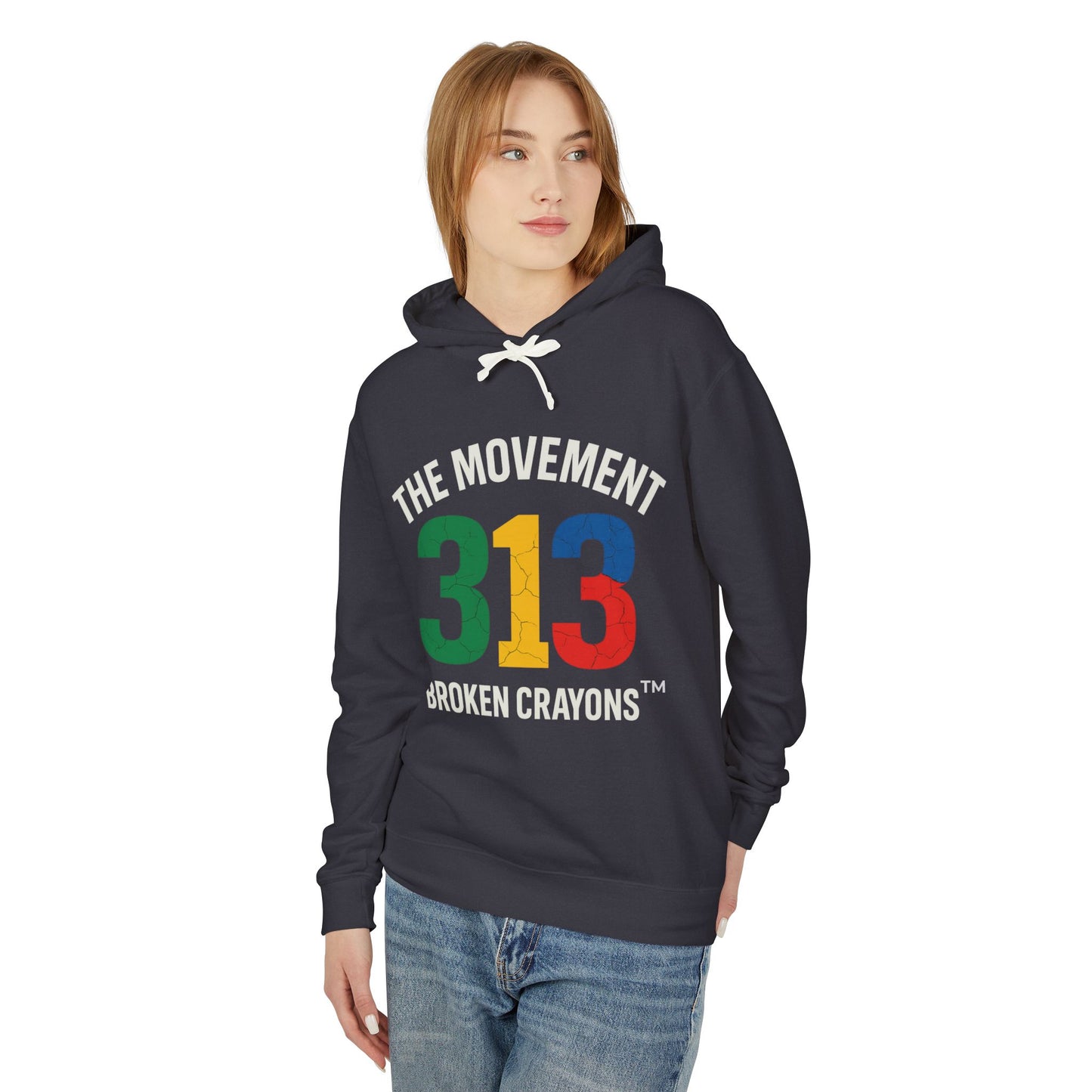Broken Crayons “The Movement 313” Hoodie – Detroit Pride Streetwear