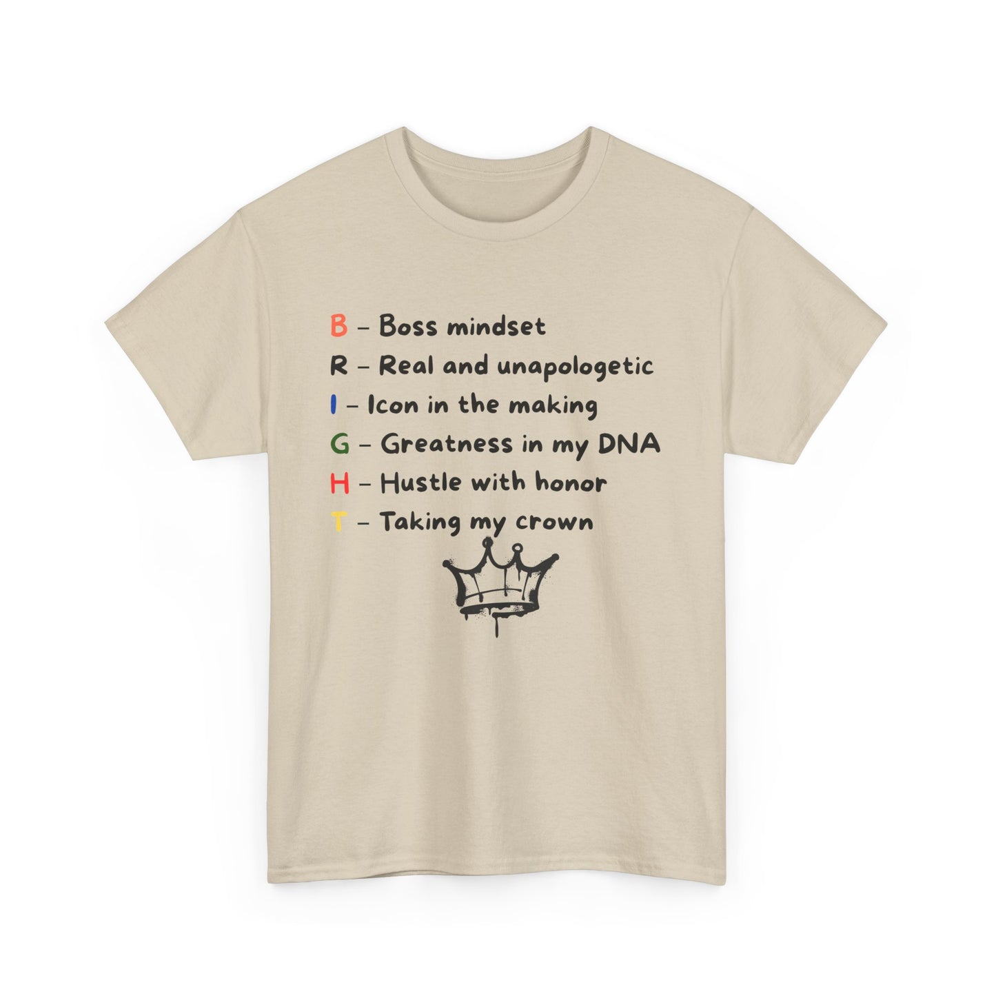 Boss Mindset Unisex Heavy Cotton Tee | Empowering Apparel for Aspiring Entrepreneurs, Motivational Gift, Casual Wear