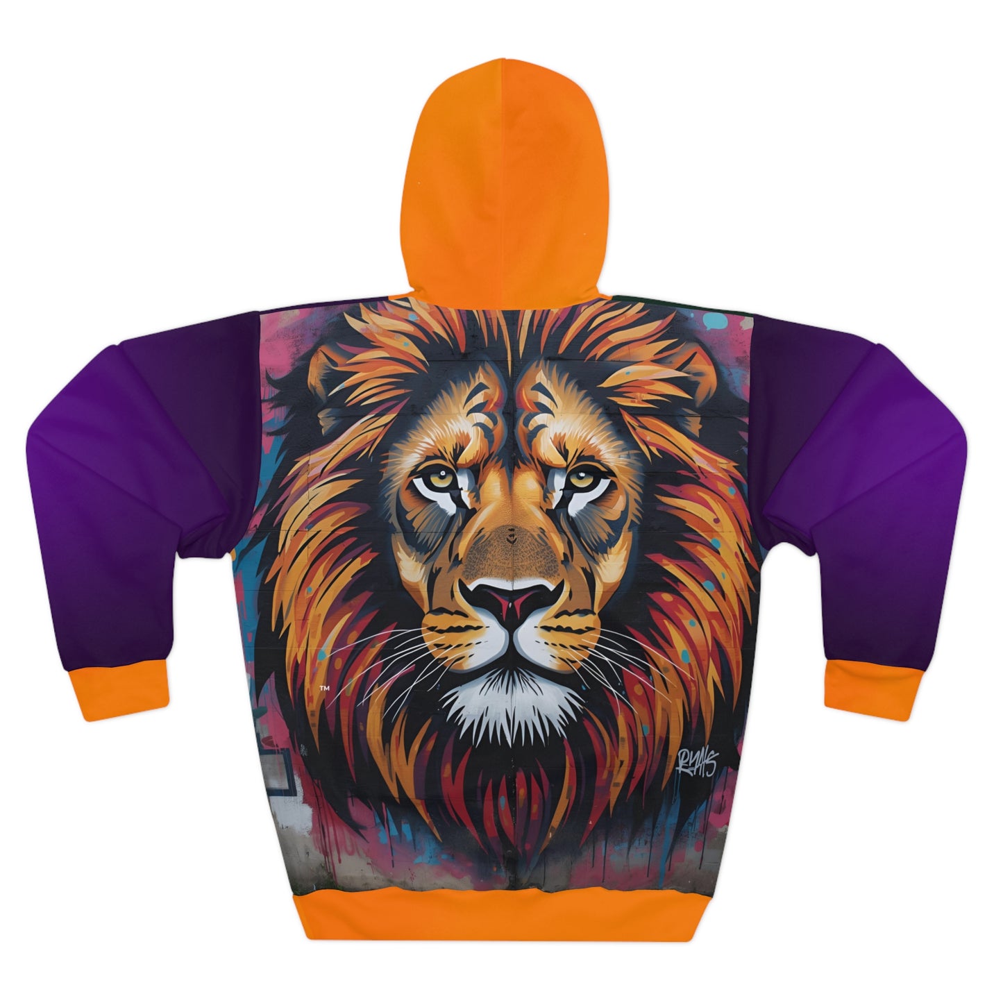 Broken Crayons Collection Vibrant Animal Print Hoodie | Colorful Graphic Sweatshirt, Unique Streetwear, Hooded Pullover